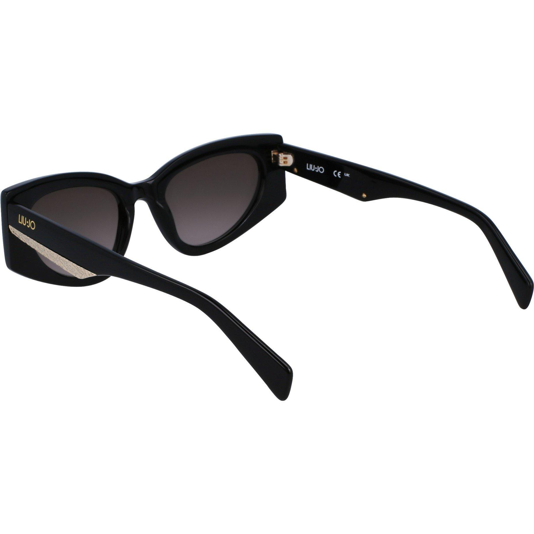 Black - Liu Jo - Cat Eye Sunglasses Womens - 5