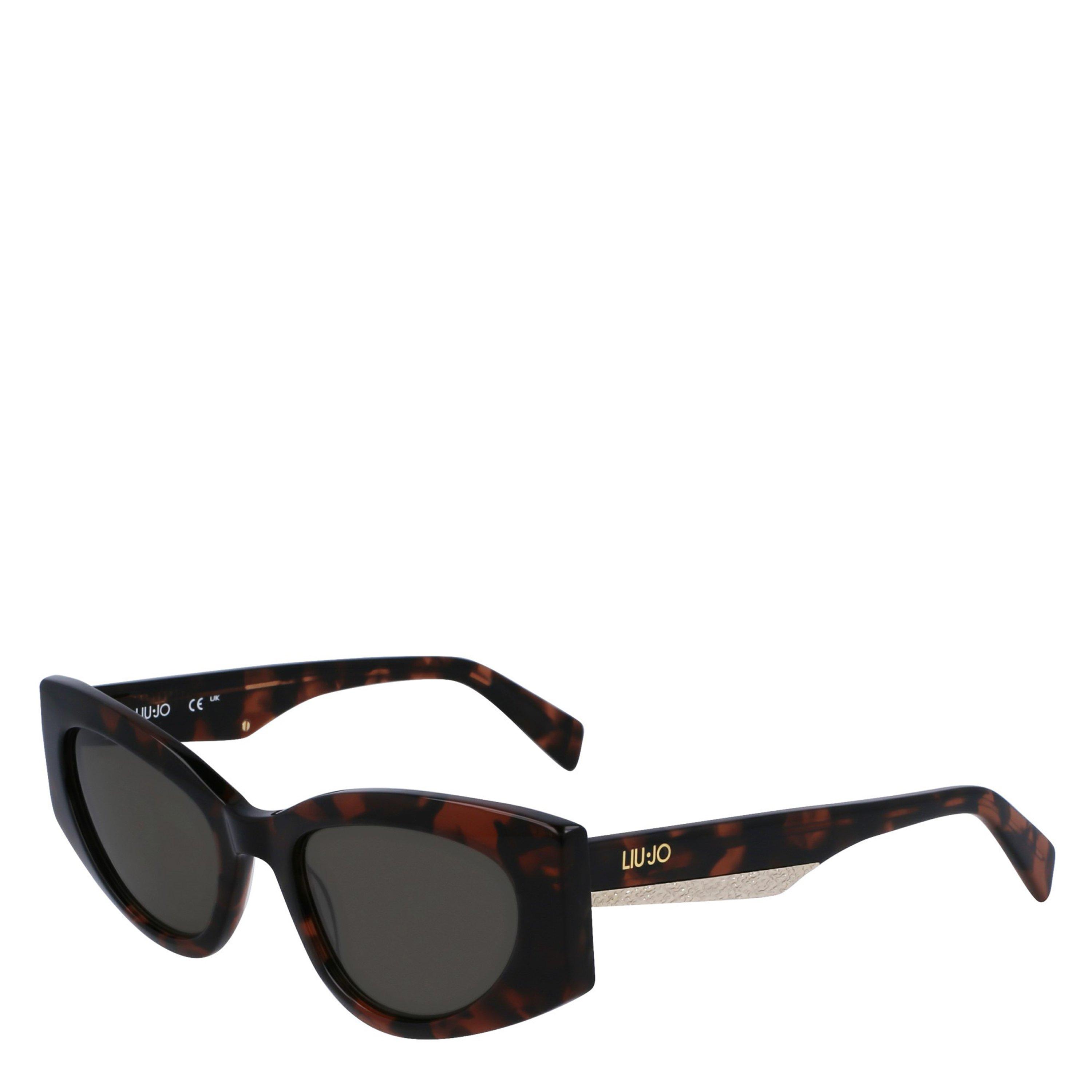 Dark Tortoise - Liu Jo - LJ Cat Eye Sunglasses Womens - 3