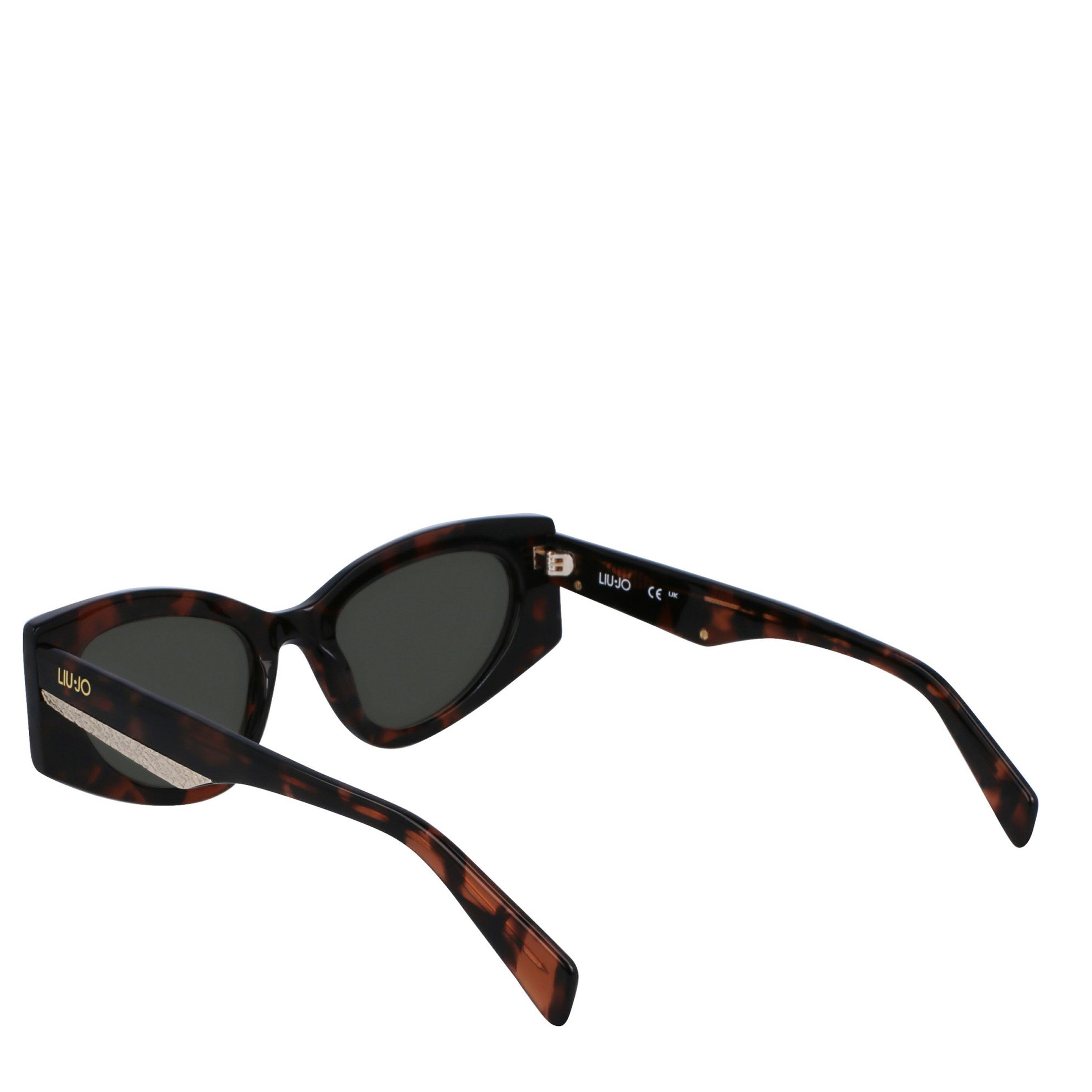 Dark Tortoise - Liu Jo - LJ Cat Eye Sunglasses Womens - 5