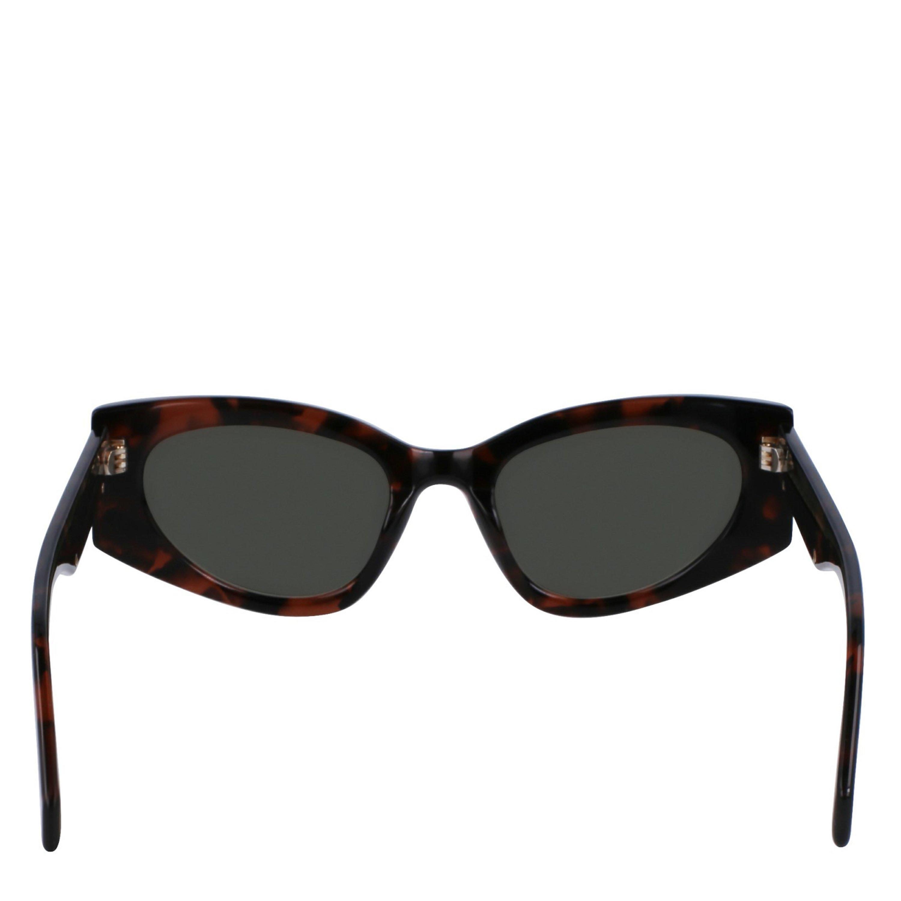 Dark Tortoise - Liu Jo - LJ Cat Eye Sunglasses Womens - 6