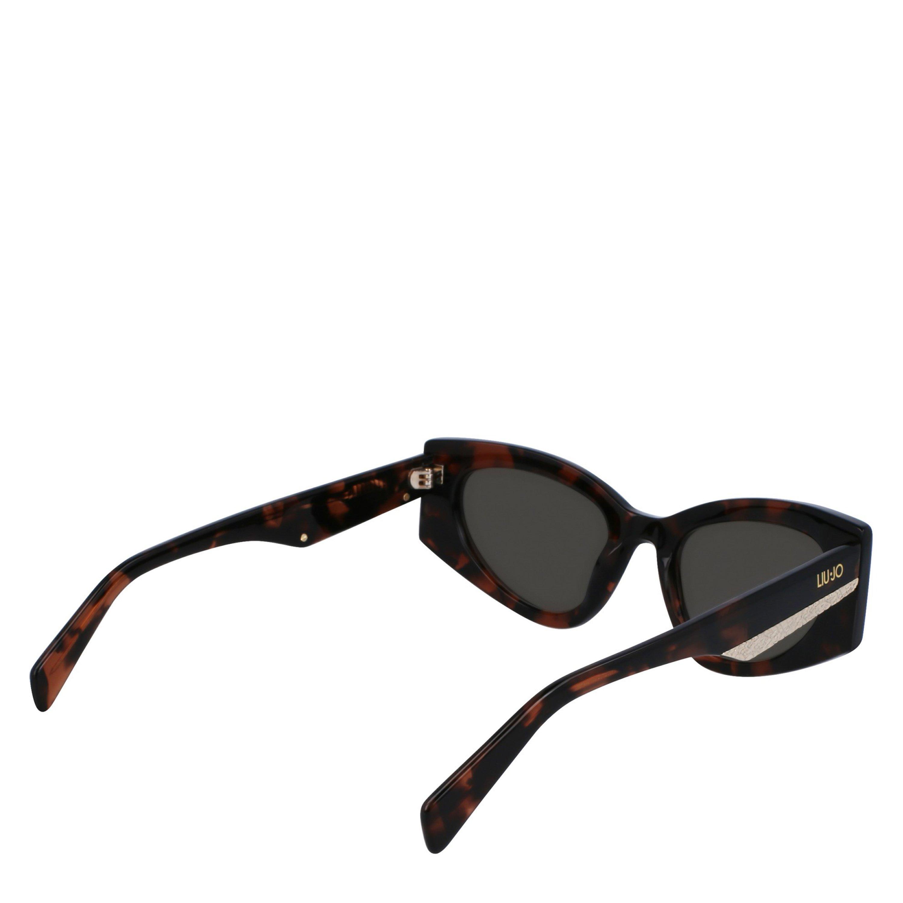 Dark Tortoise - Liu Jo - LJ Cat Eye Sunglasses Womens - 7