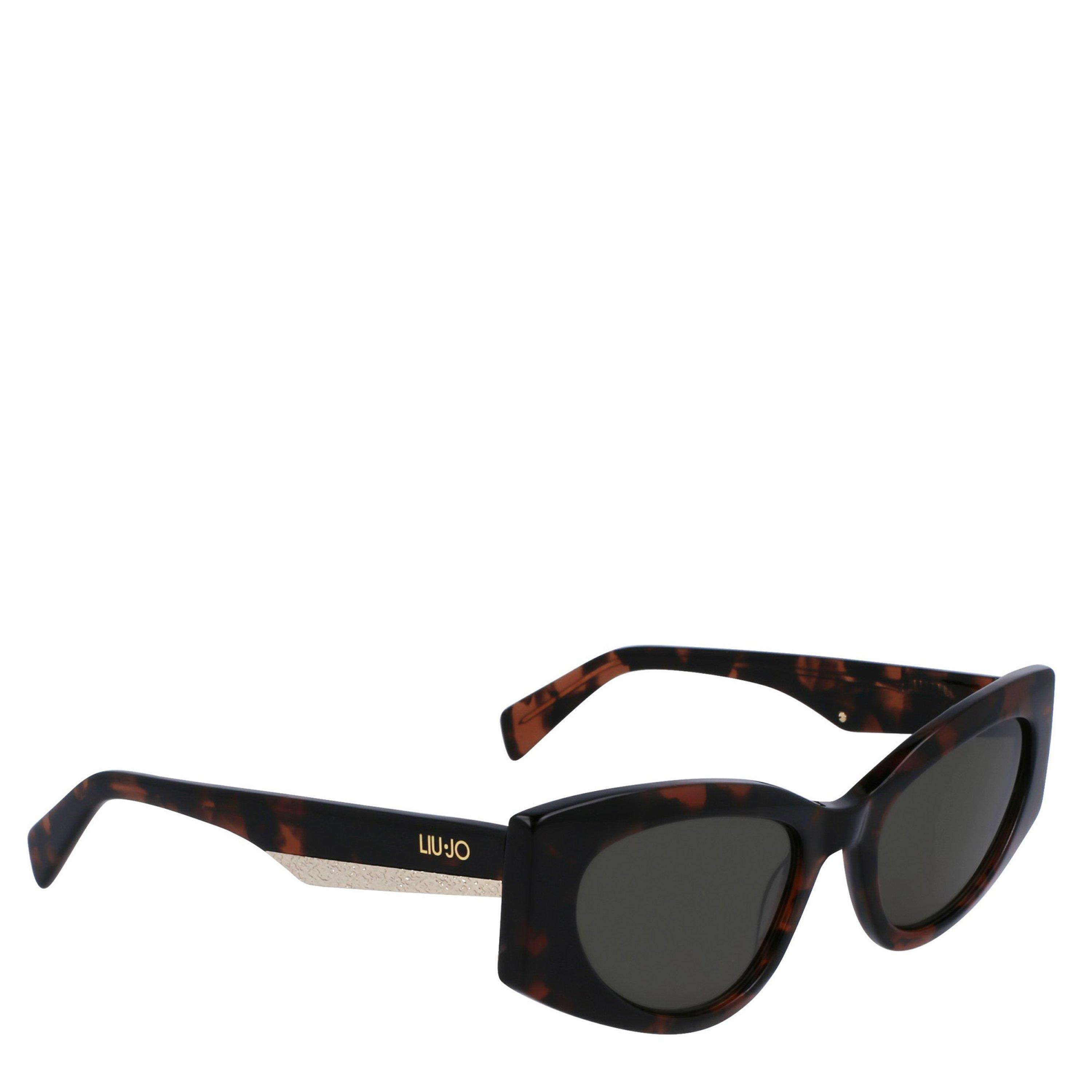 Dark Tortoise - Liu Jo - LJ Cat Eye Sunglasses Womens - 9