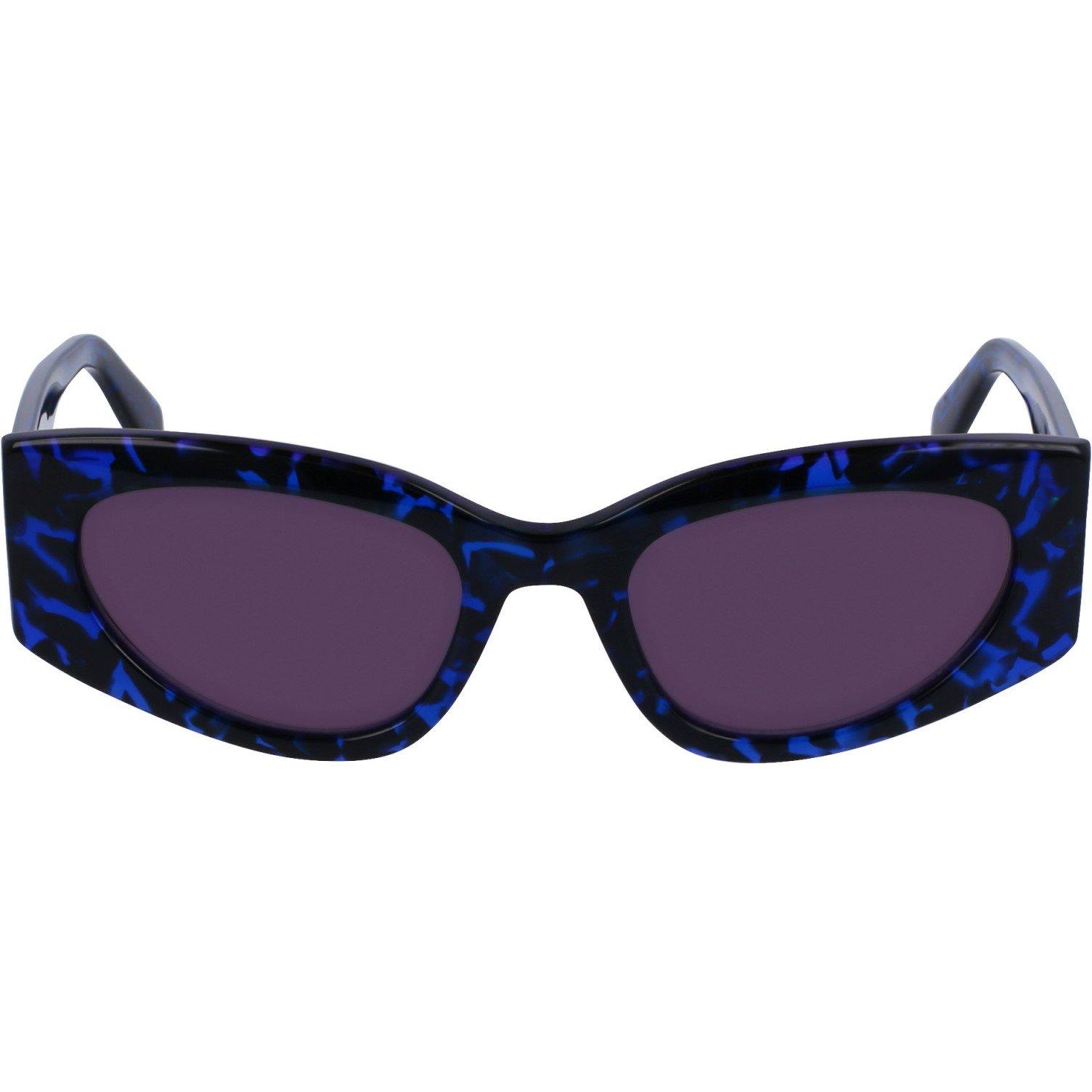 Blue Tortoise - Liu Jo - LJ Cat Eye Sunglasses Womens - 2