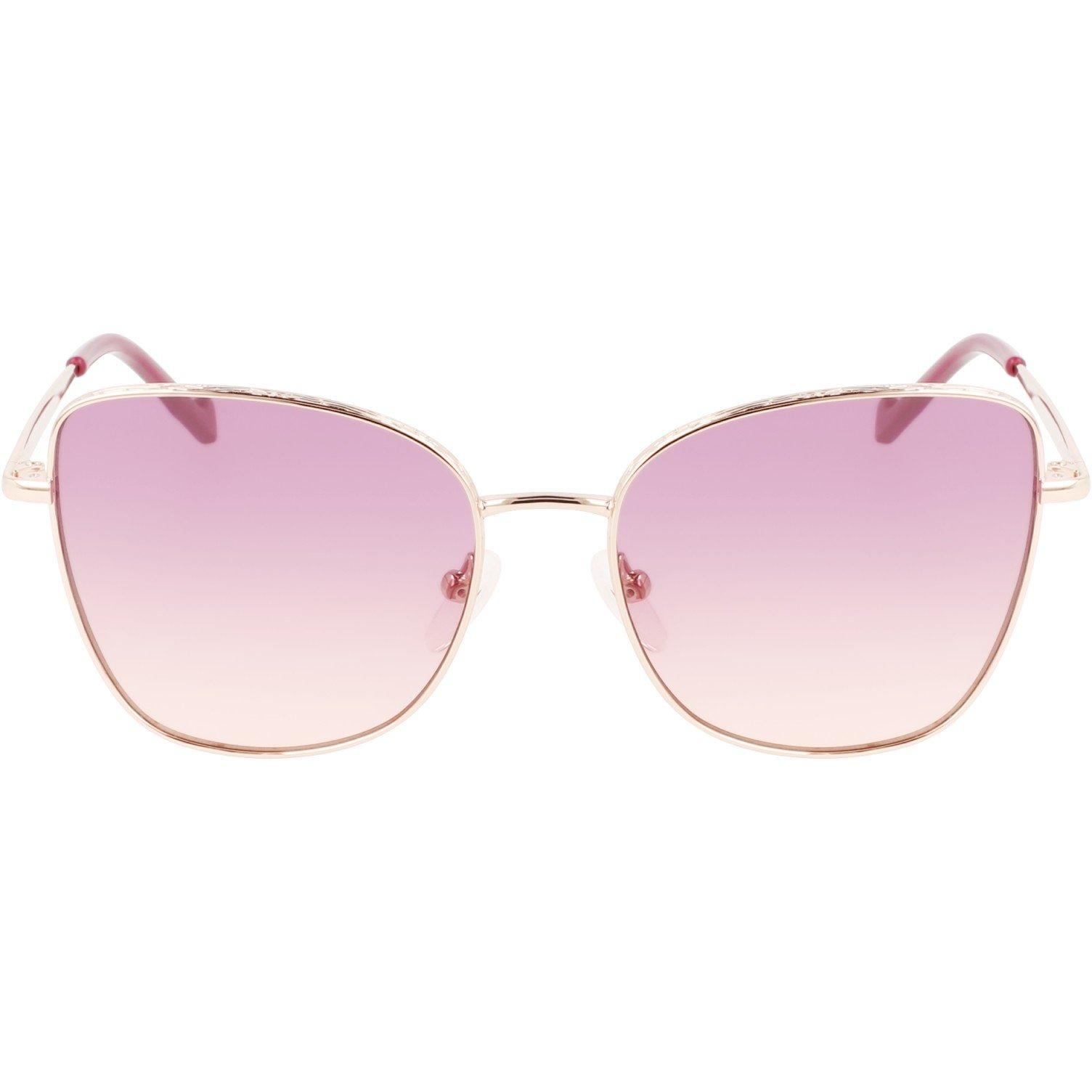 Liu Jo Kids' UV Protection Rectangle Sunglasses - Rose Gold