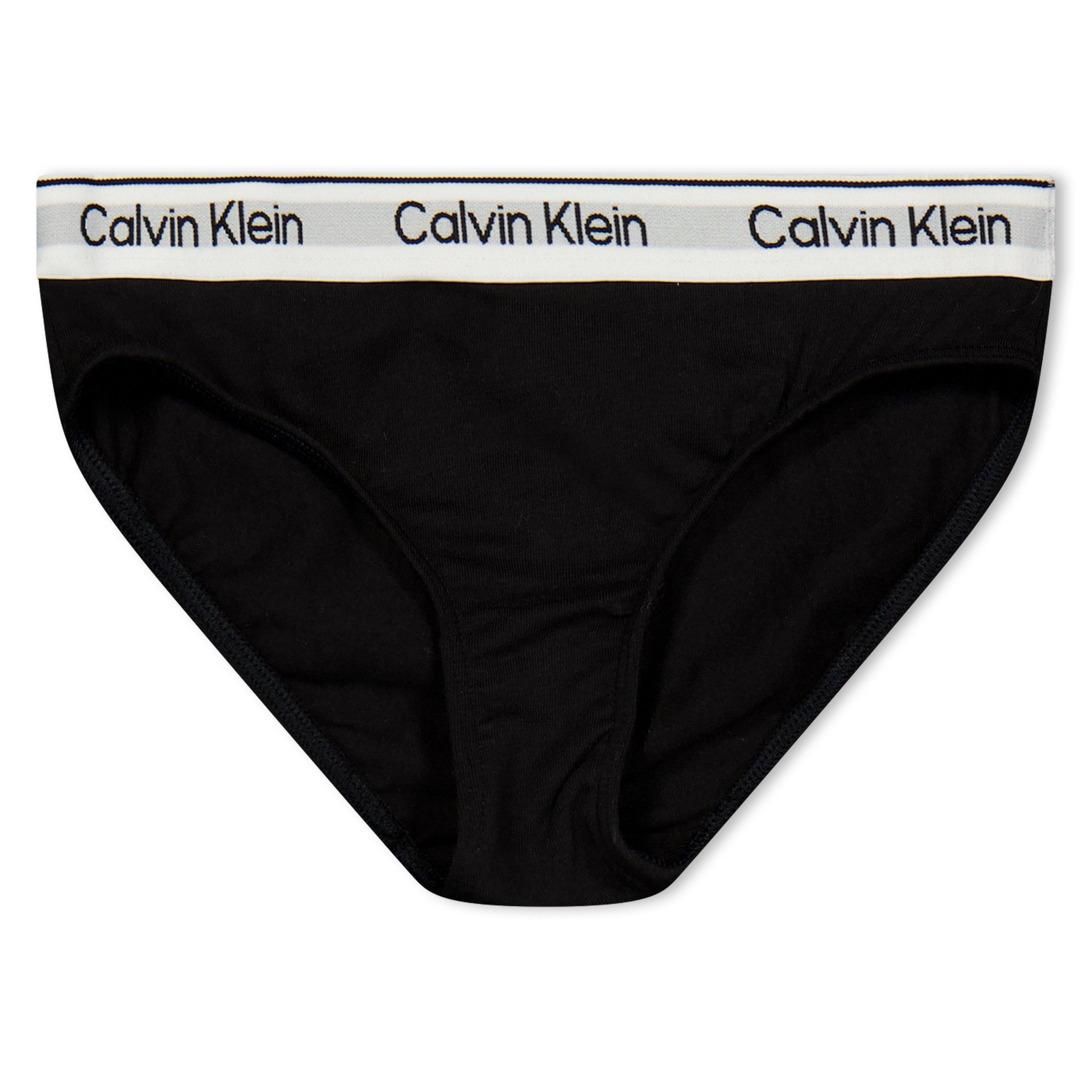 Calvin Klein Girls Kids' Bikini Briefs - Black 0Sa - 12-14Y