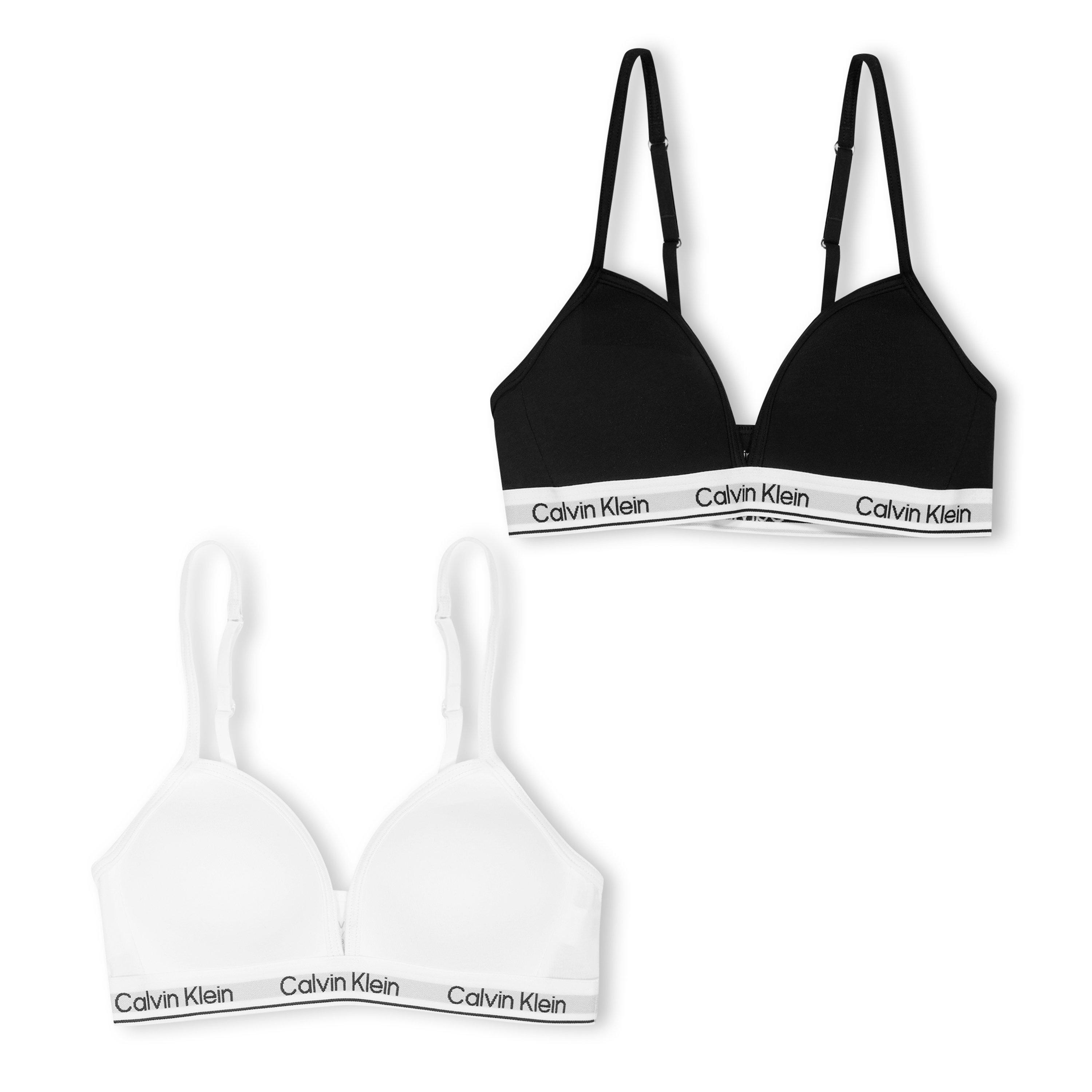 Calvin Klein Kids' Non Wired Triangle Bralette - Black 0SA
