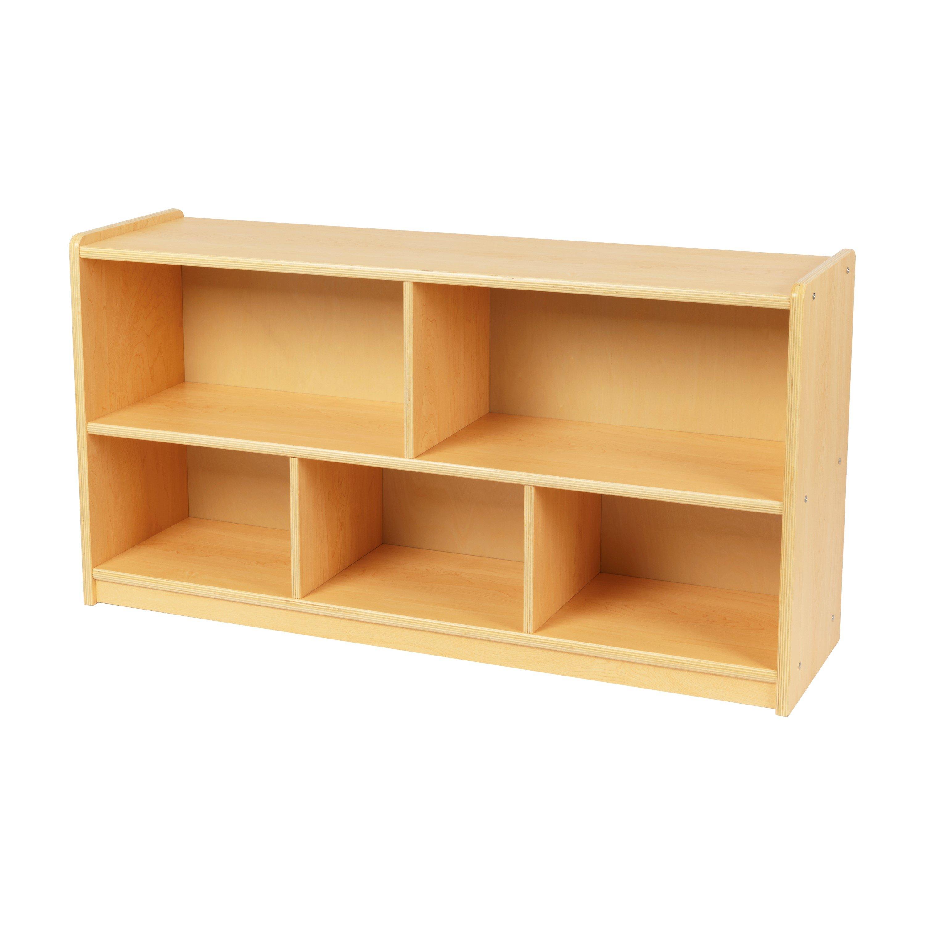 White - Tooky Toy - Wooden Bookshelf - 1