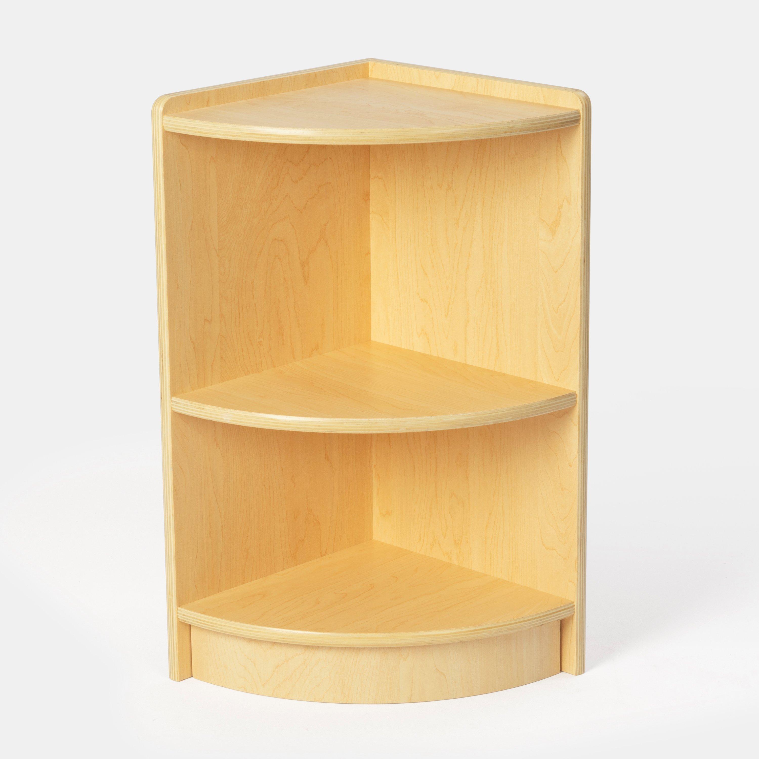Hvid - Tooky Toy - Tooky Corner Shelf - 1