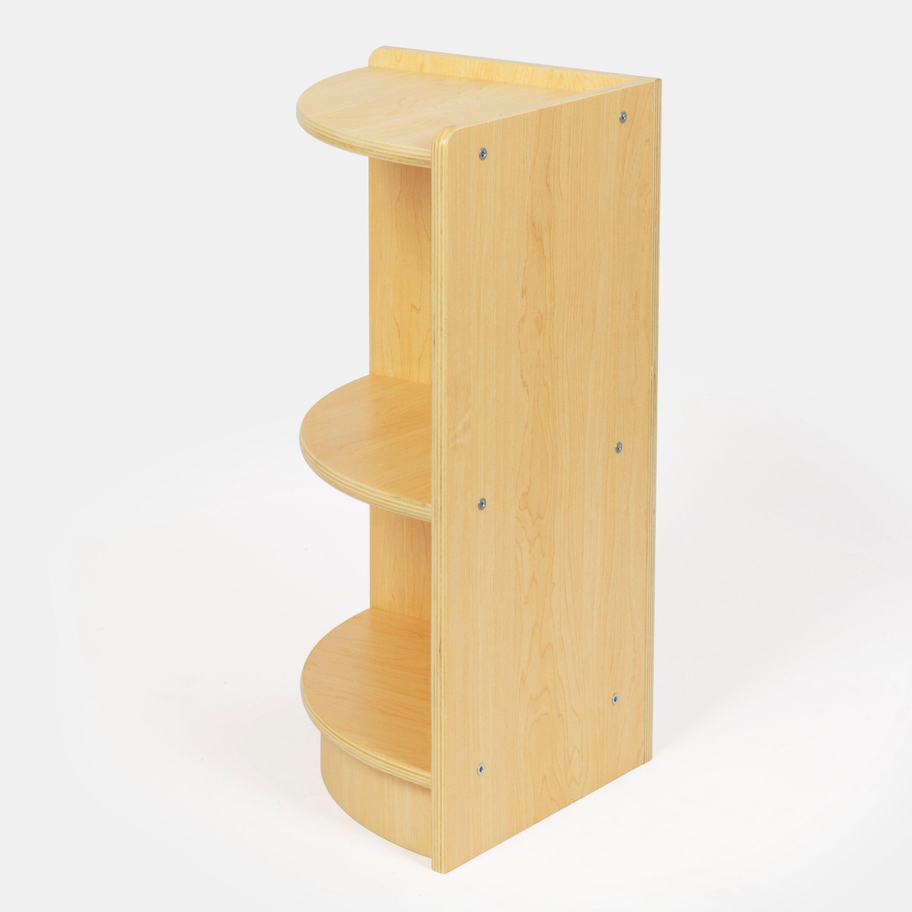 Hvid - Tooky Toy - Tooky Corner Shelf - 4