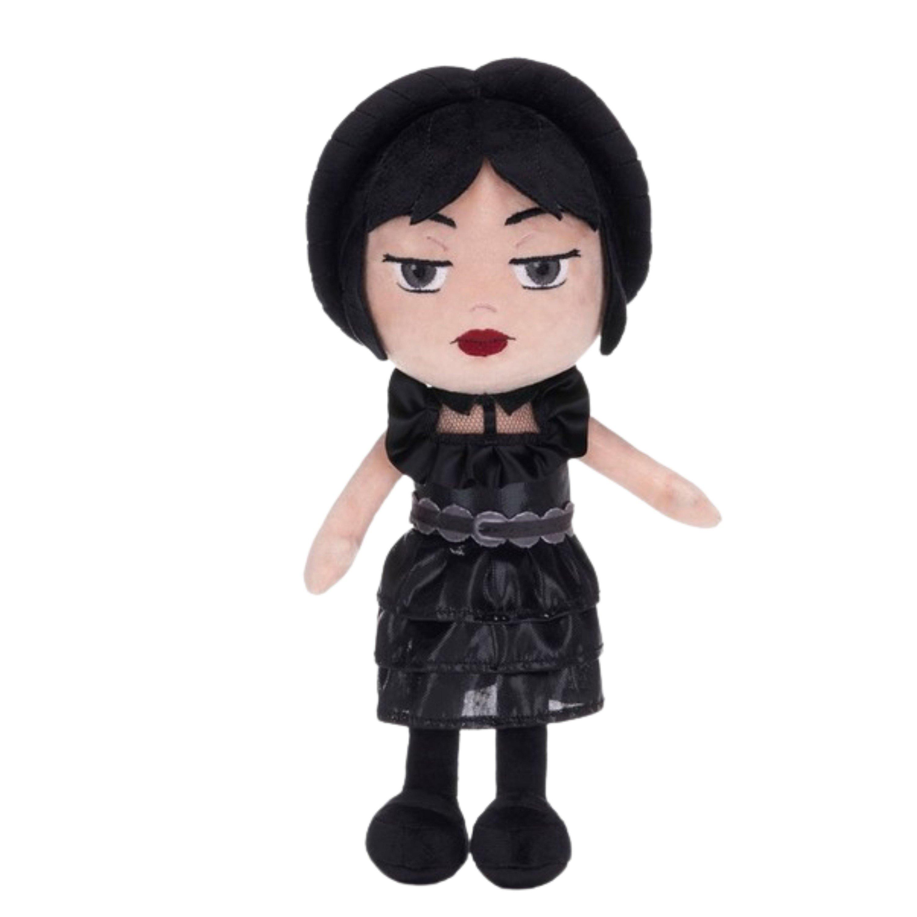 Black - Posh Paws International Ltd - Wednesday Black Dress Soft Toy - 1