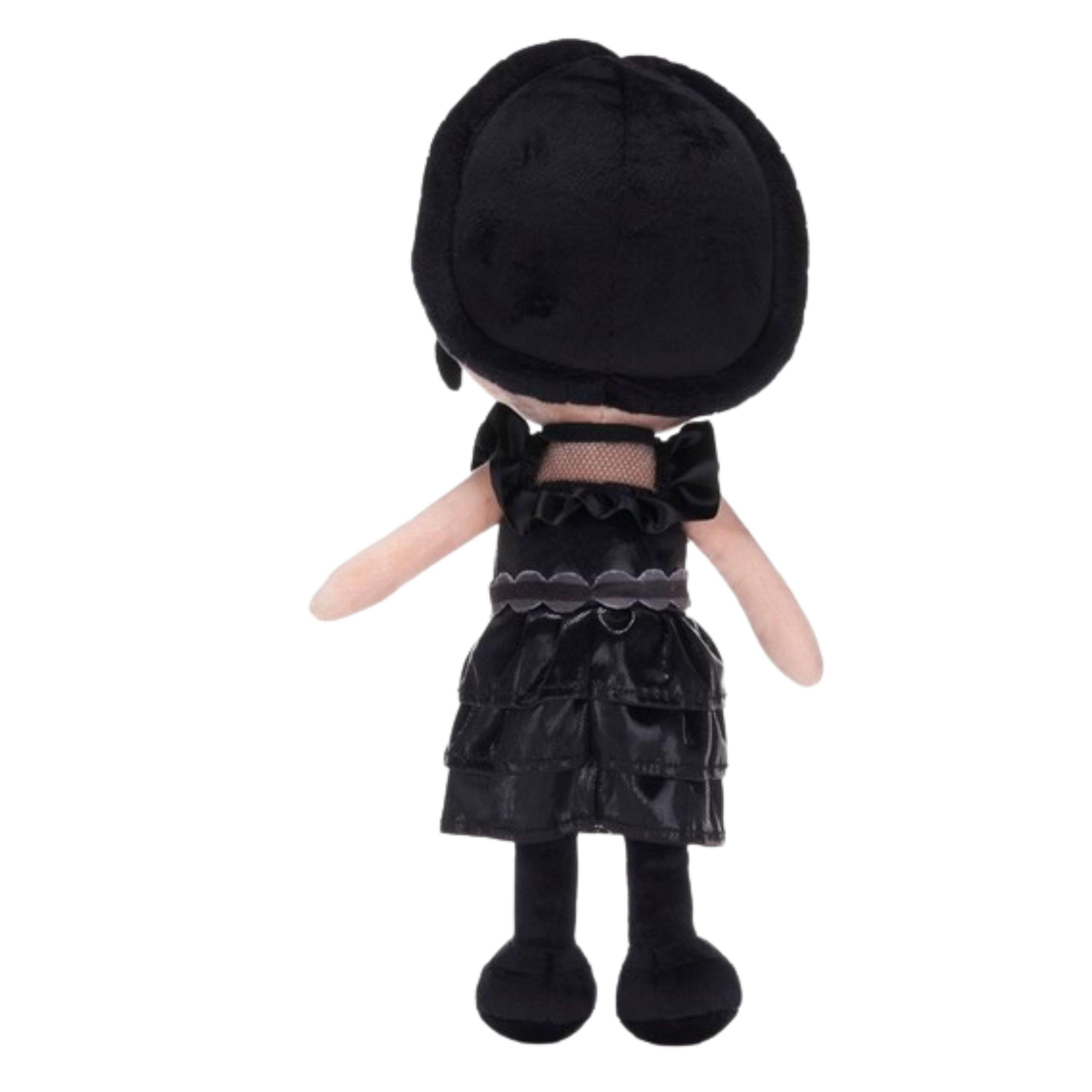 Black - Posh Paws International Ltd - Wednesday Black Dress Soft Toy - 2