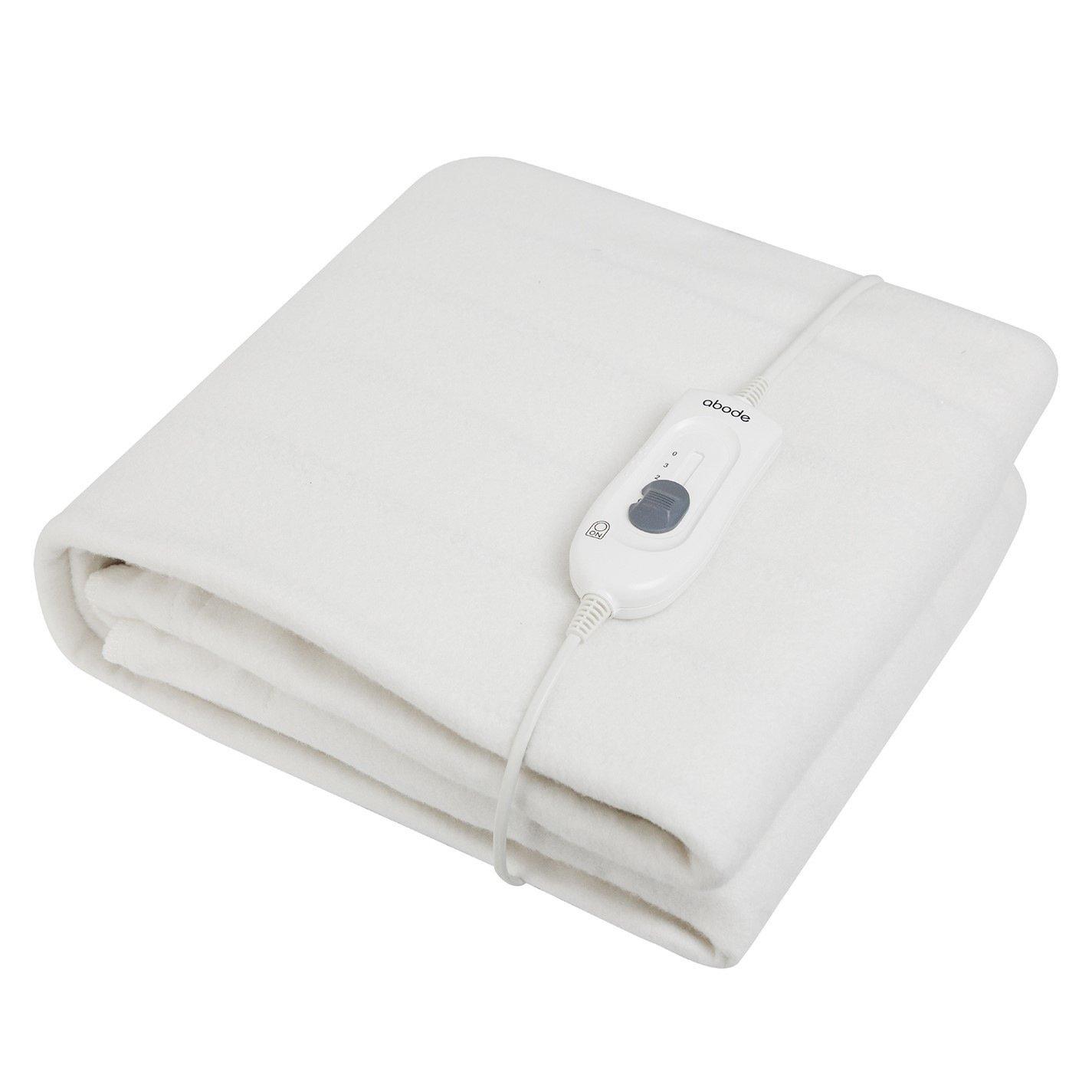 White - Abode - AEDB2002 Double Electric Underblanket - 14