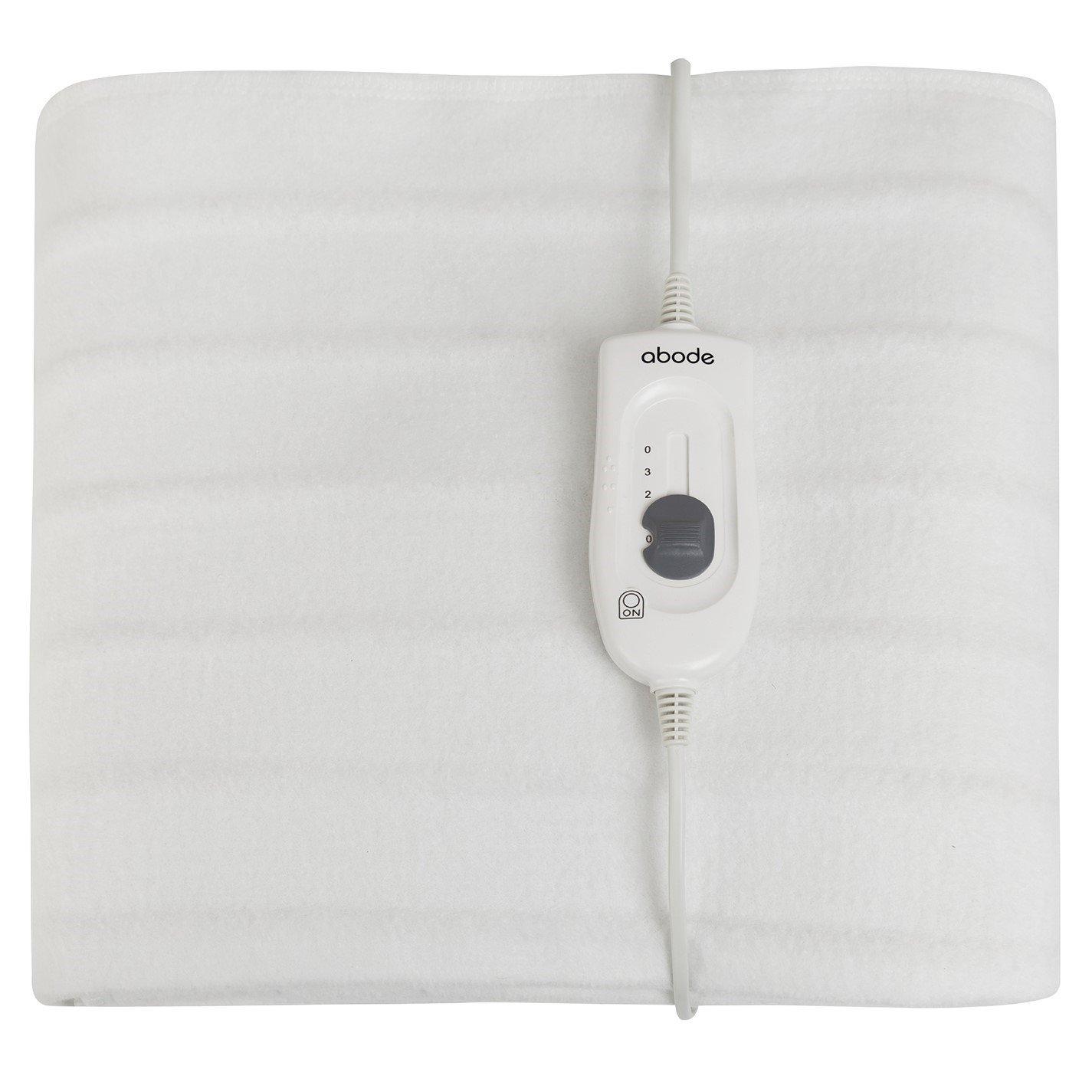 White - Abode - AEDB2002 Double Electric Underblanket - 15