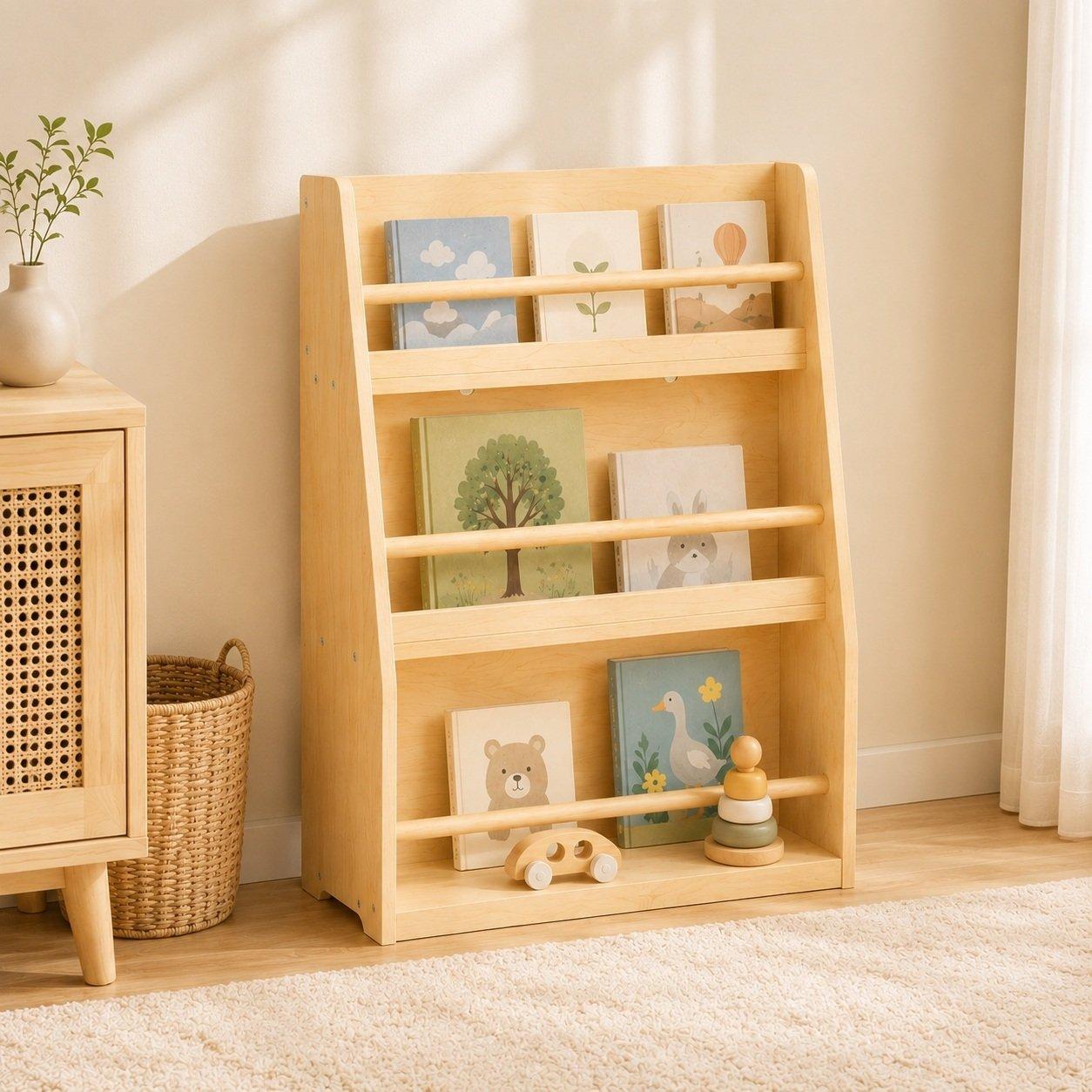 White - Tooky Toy - Tooky Kids Harley Bookcase - 1
