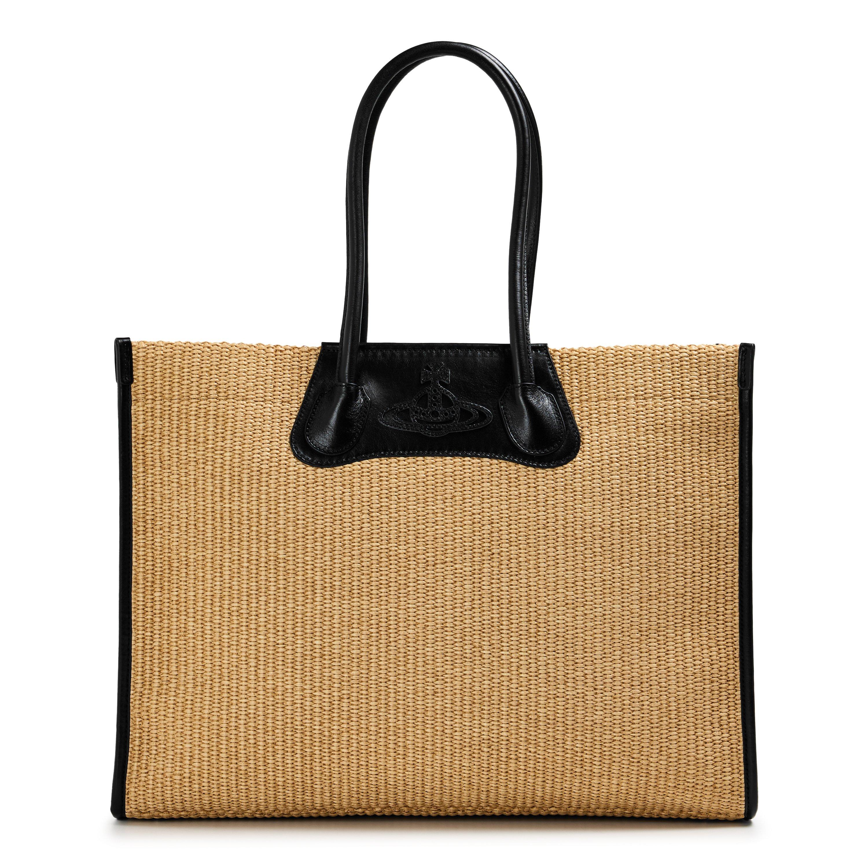 NATURAL - Vivienne Westwood - Women's Straw Bag - 1