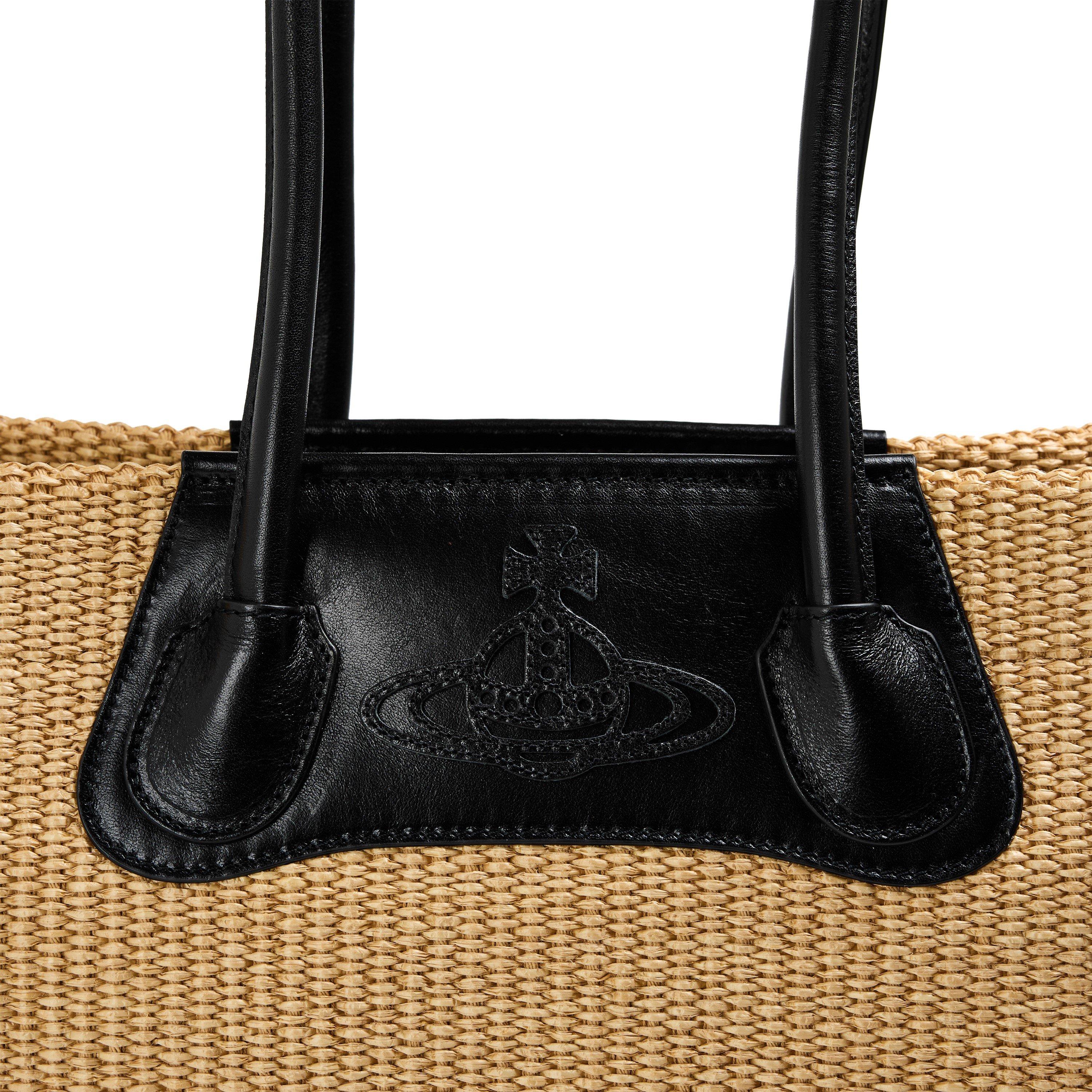 NATURAL - Vivienne Westwood - Women's Straw Bag - 3