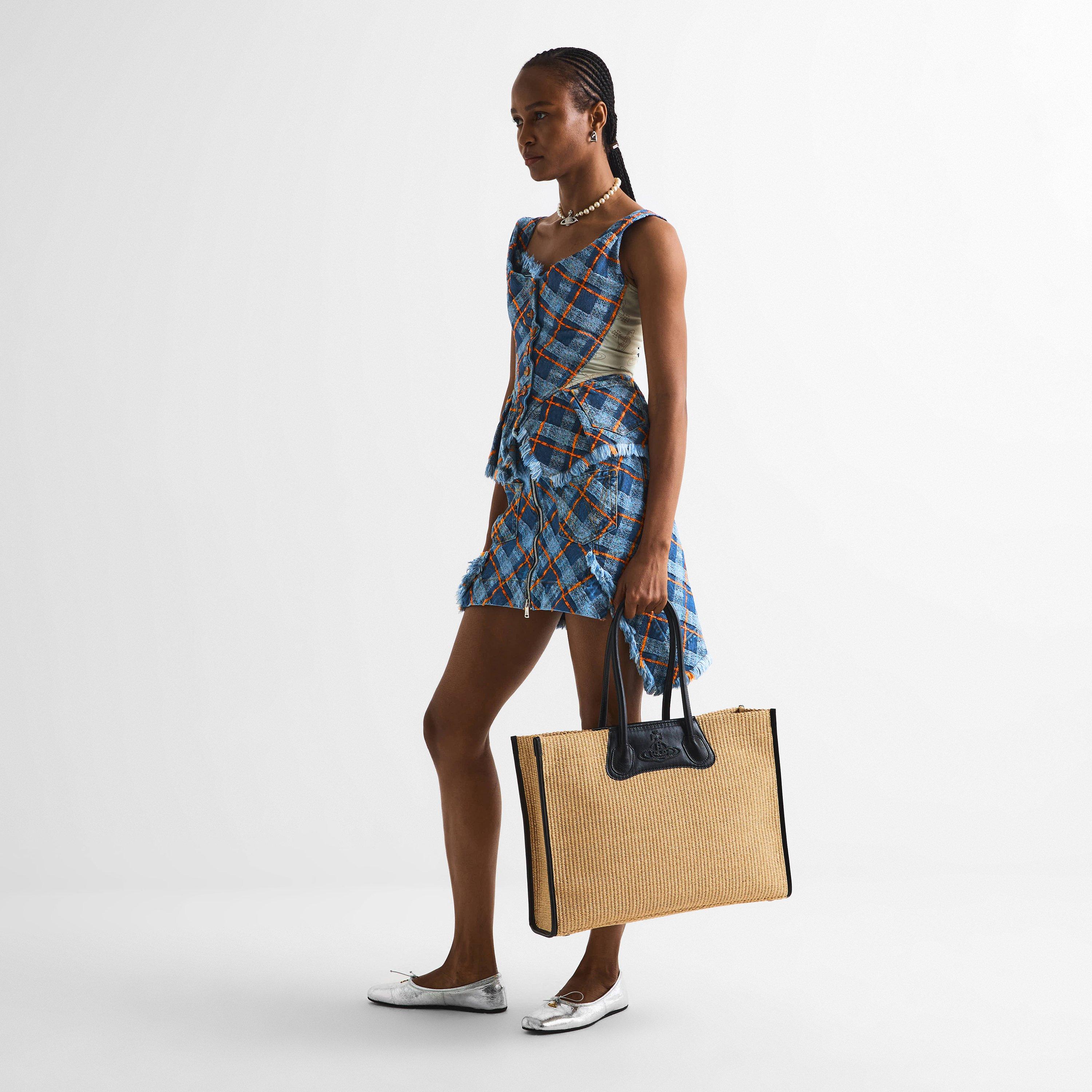 NATURAL - Vivienne Westwood - Women's Straw Bag - 6