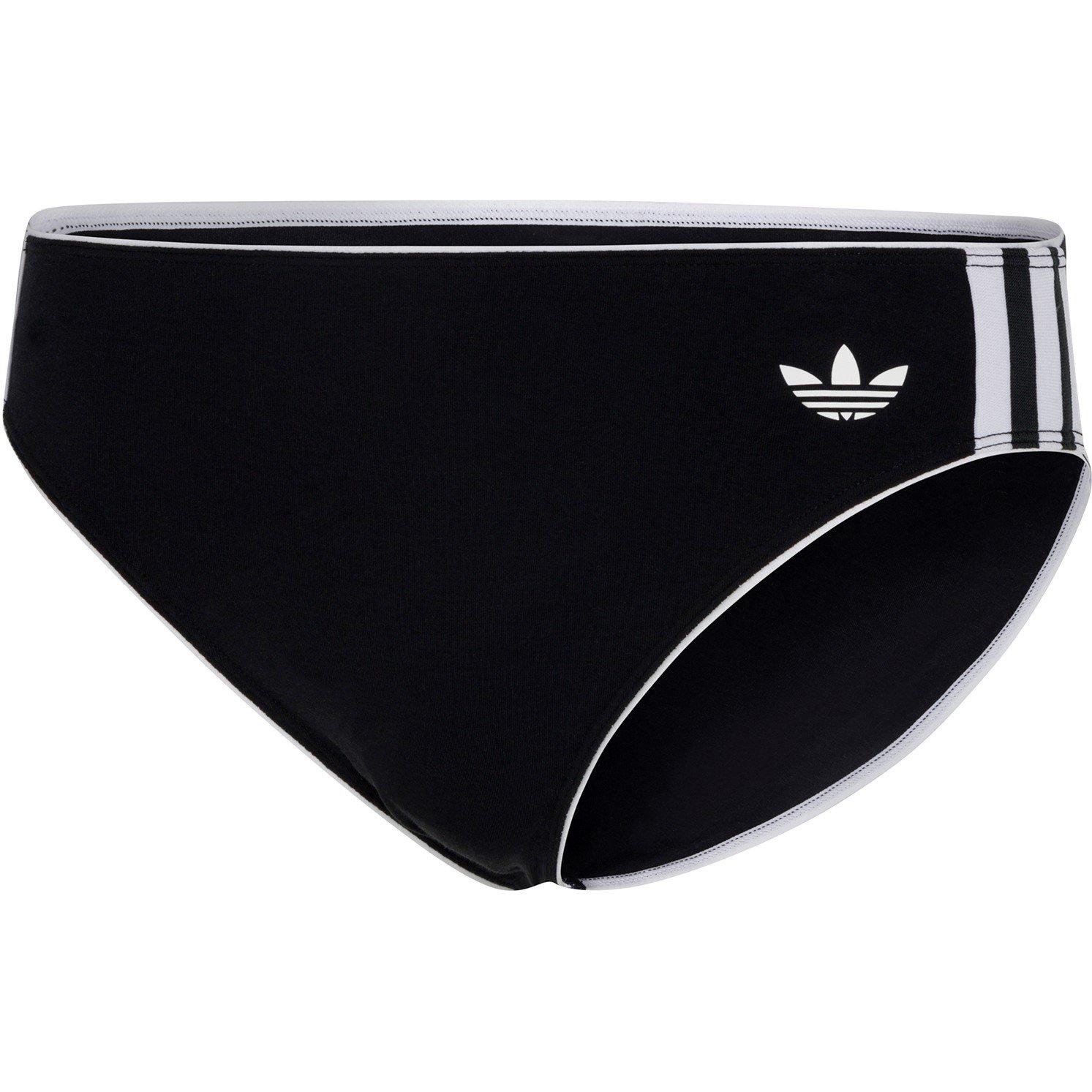 Black - adidas Originals - Originals Adicolor Comfort Flex Cotton Bikini Brief - 1