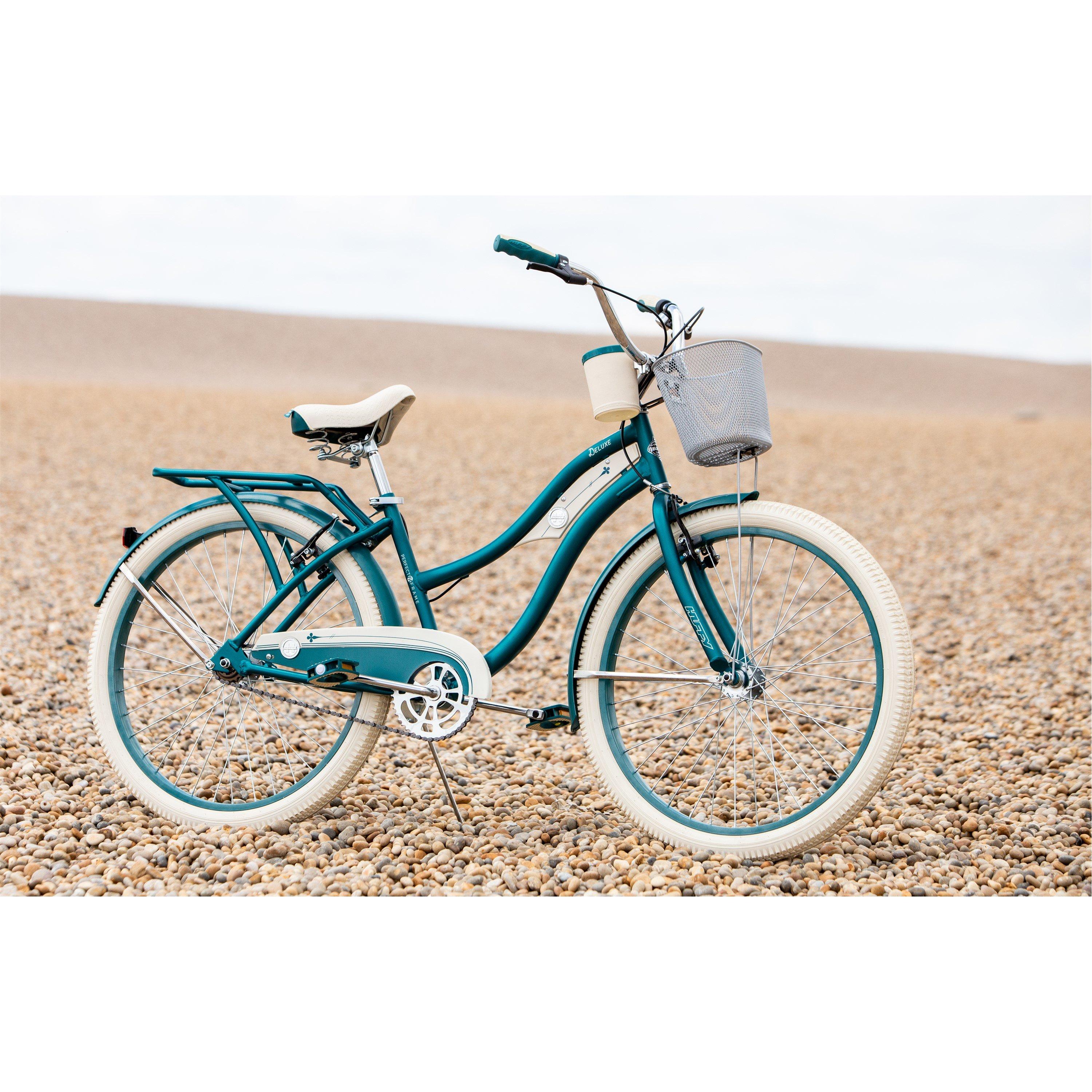 26650w - Huffy - Huffy Deluxe Womens Hybrid Cruiser Bike 26 - 3