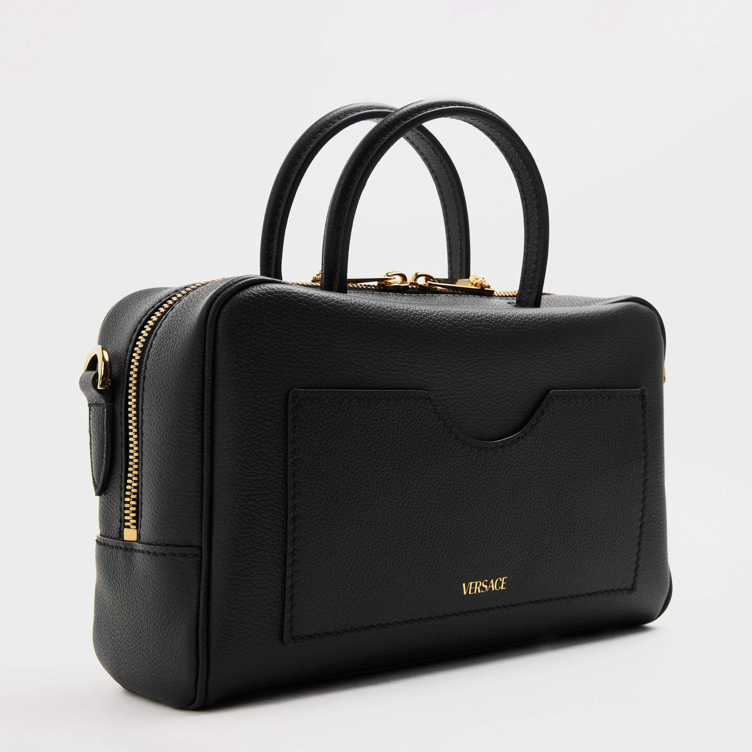 Black Gold - Versace - Women's Top Handle Bag - 2