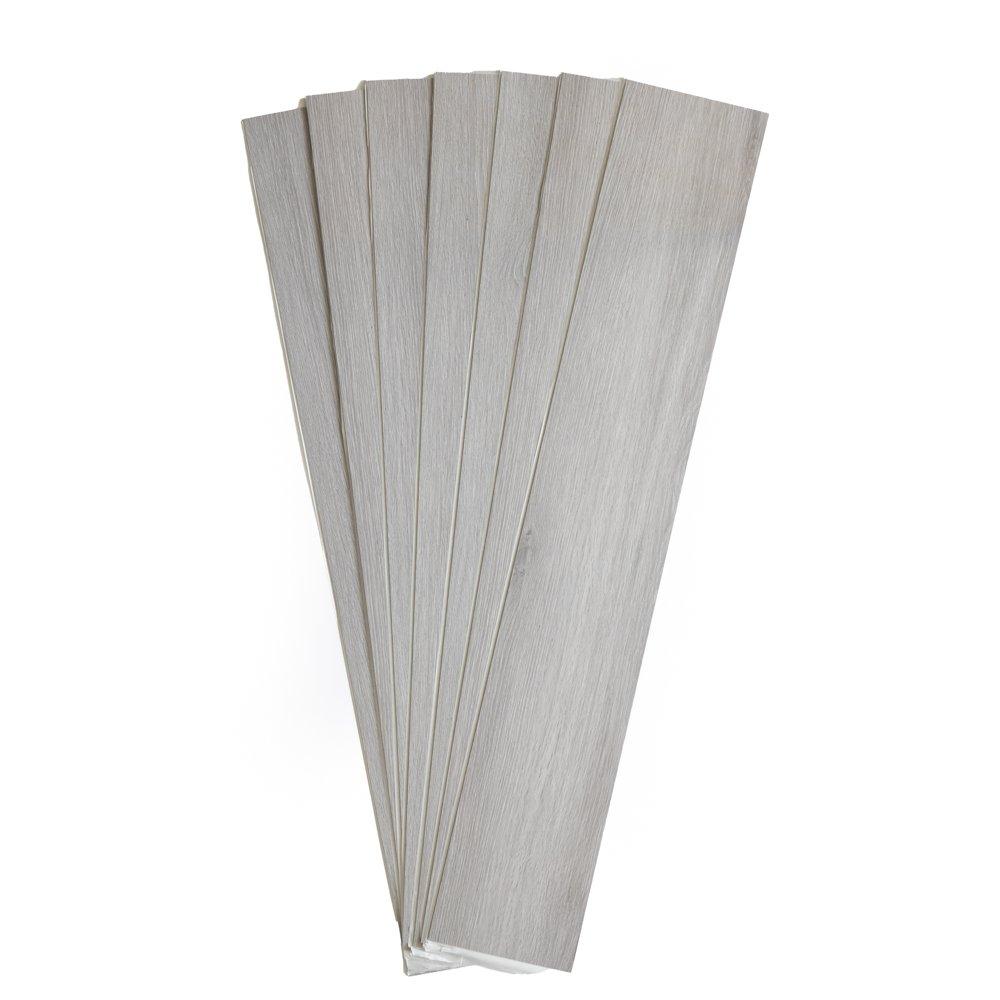 Light Grey - Floor Pops - Self Adhesive Vinyl Floor Planks Light Grey - 2