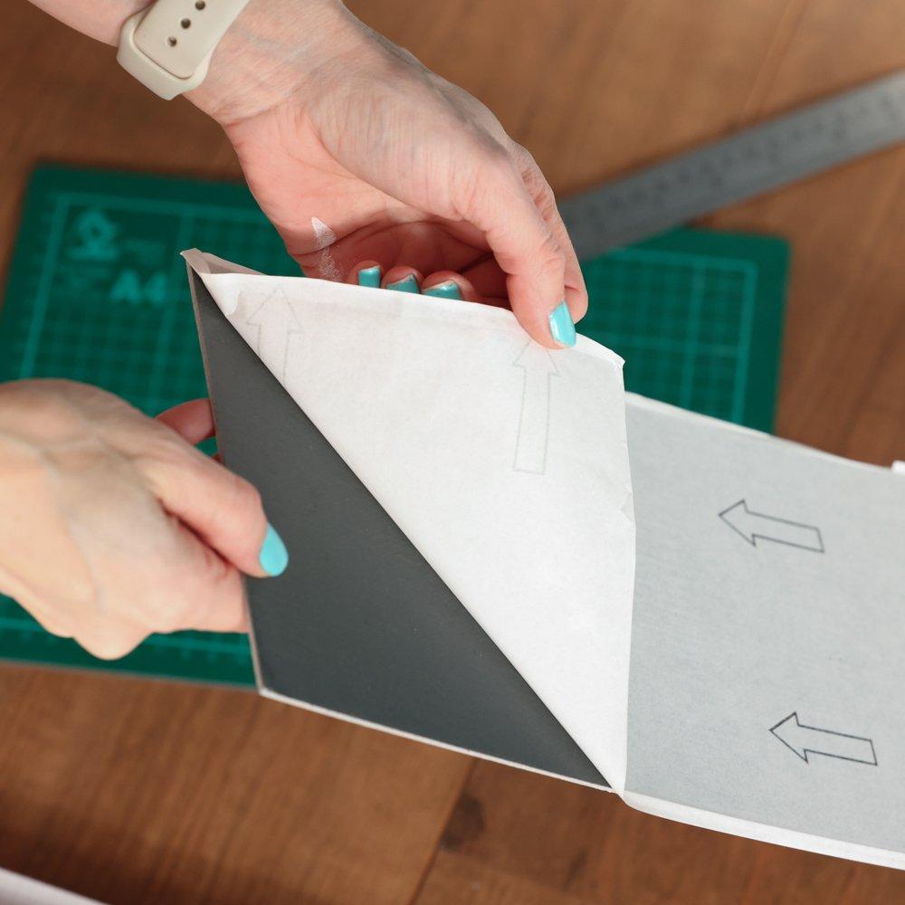 Brown - Floor Pops - Self Adhesive Vinyl Floor Planks Natural Oak - 4