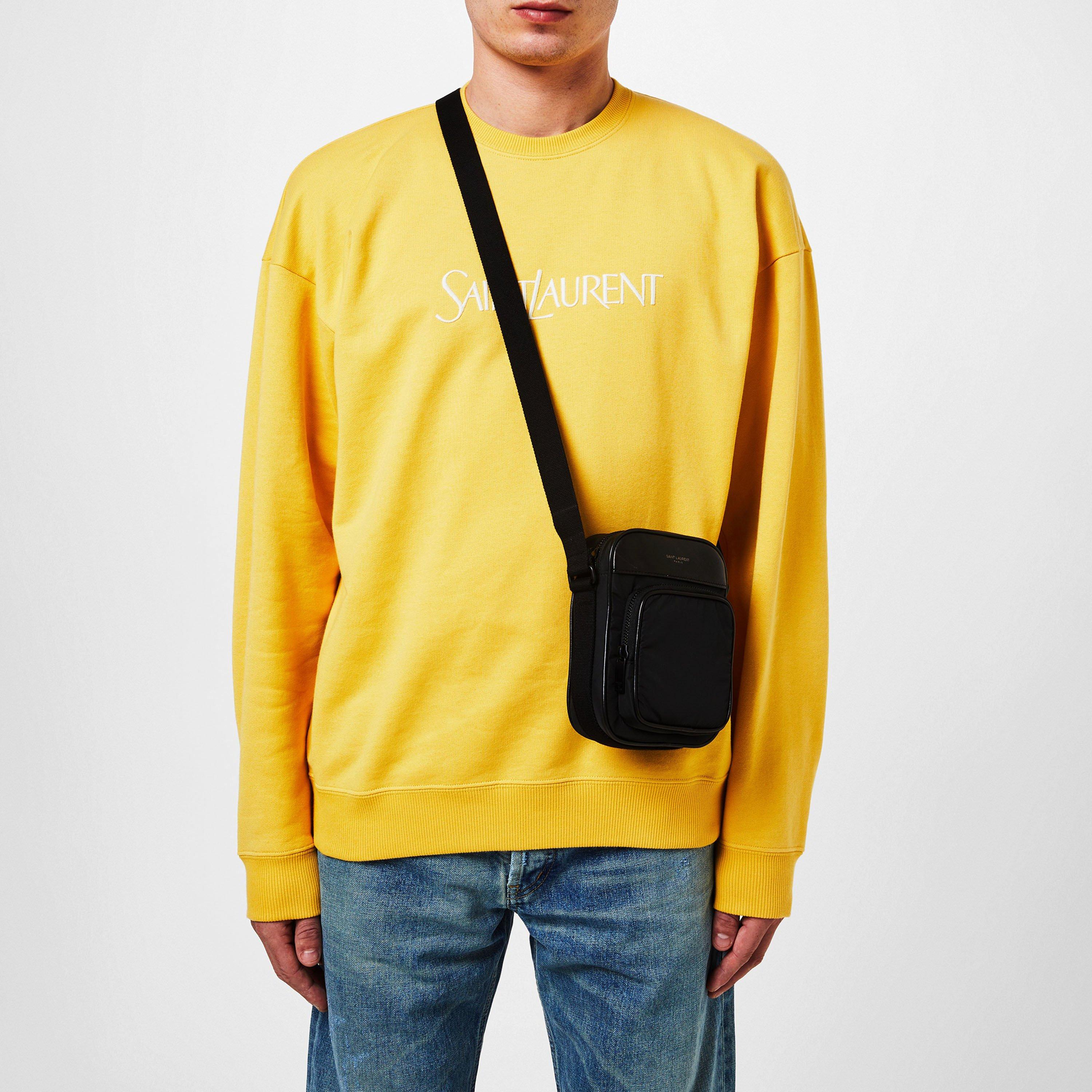 Black - Saint Laurent - Men's Mini Camera Cross Body Bags - 2