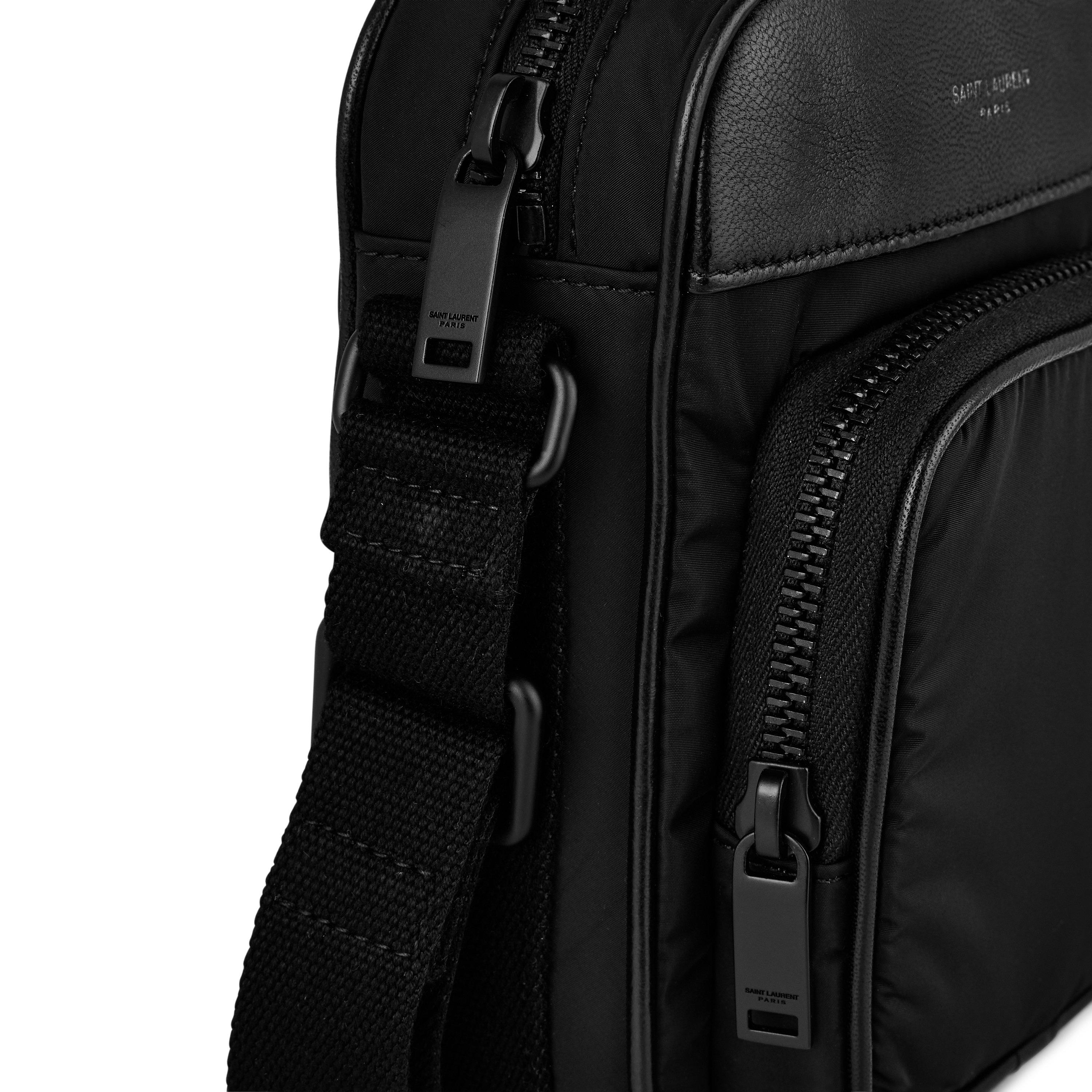 Black - Saint Laurent - Men's Mini Camera Cross Body Bags - 4