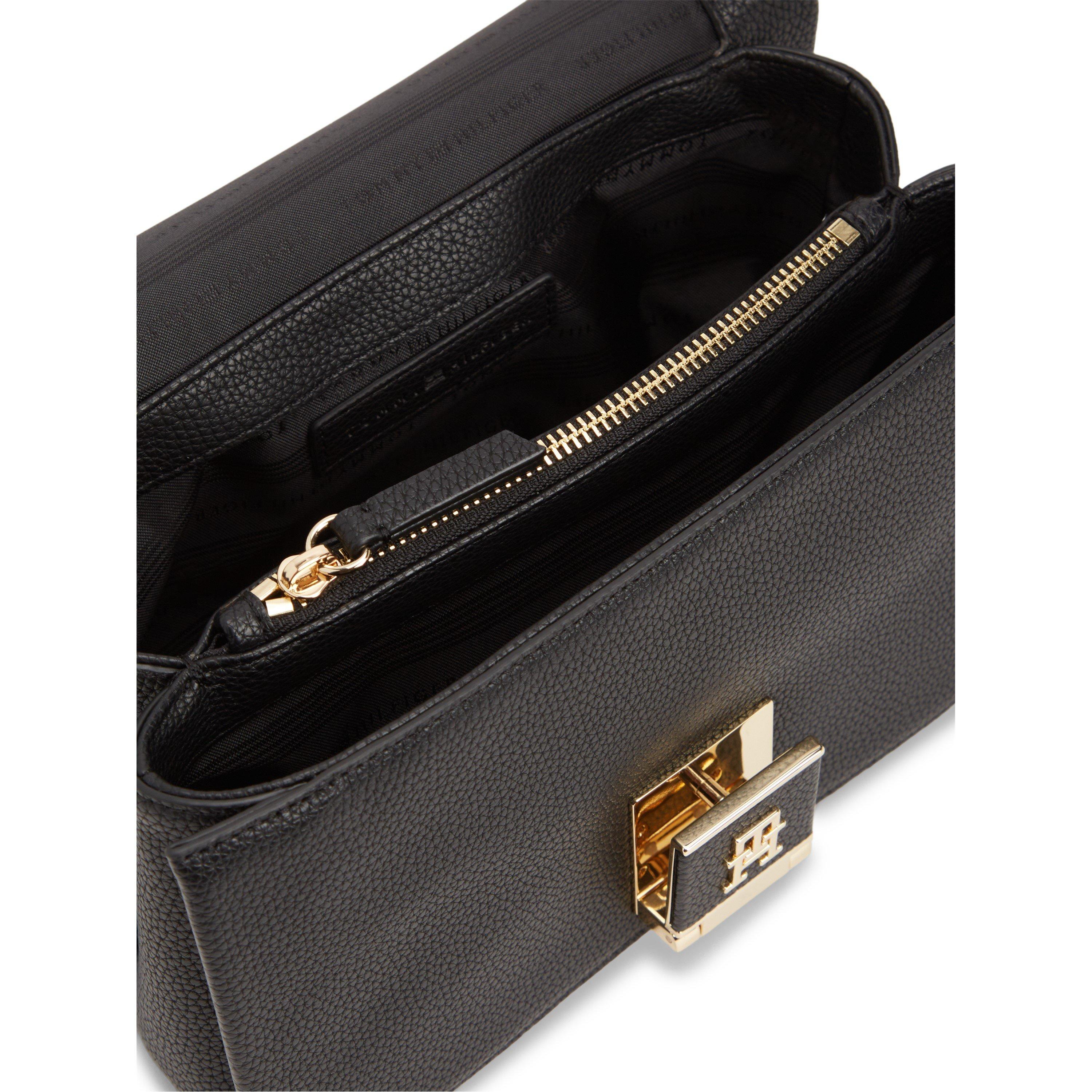 Black - Tommy Hilfiger - Women's Shoulder Bag - 3
