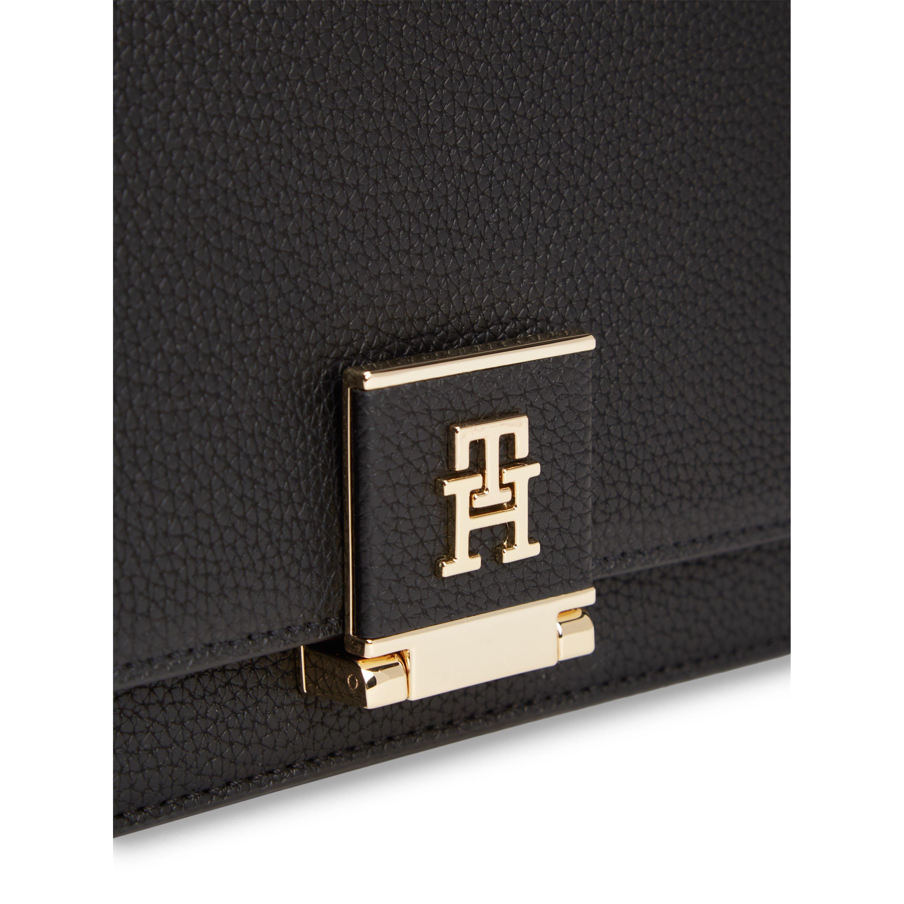 Black - Tommy Hilfiger - Women's Shoulder Bag - 4