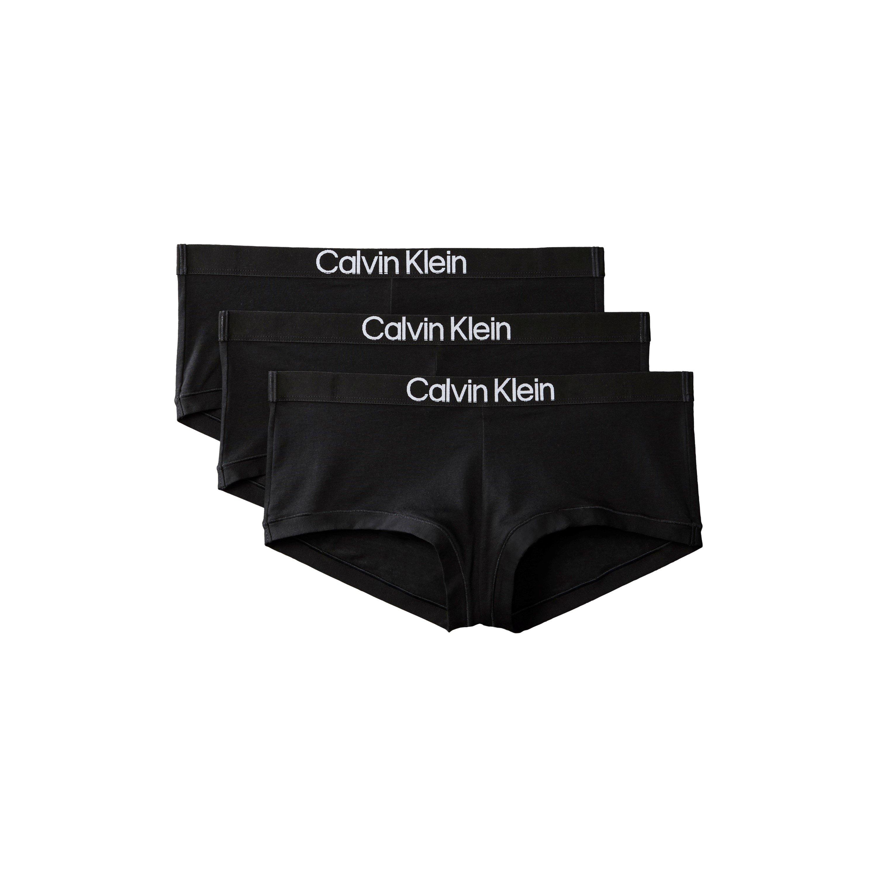 Negro - Calvin Klein - Calvin BoyShort 3Pk Ld62 - 1