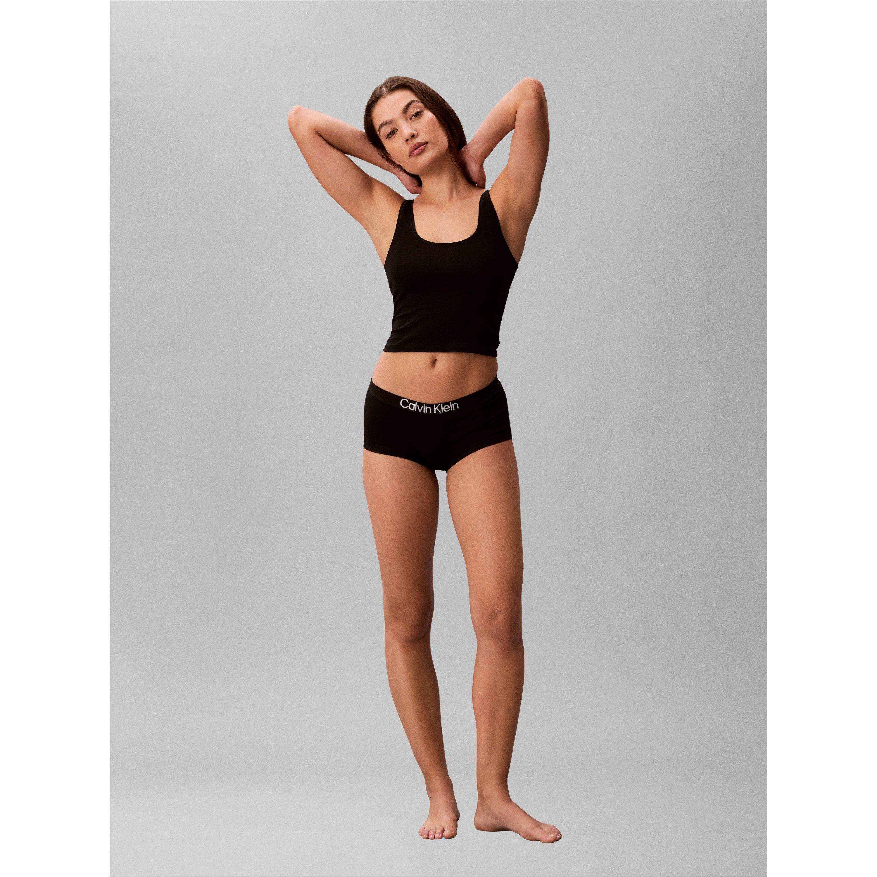 Negro - Calvin Klein - Calvin BoyShort 3Pk Ld62 - 4