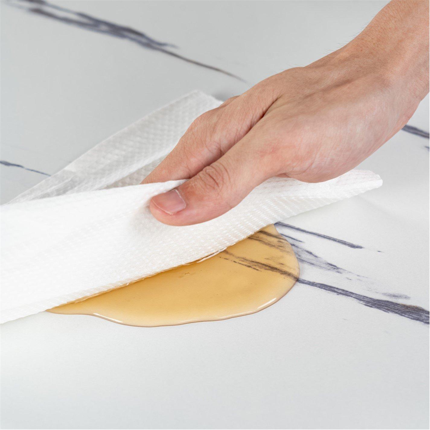 White - Urban Meuble - Extendable Marble Console Table - 9