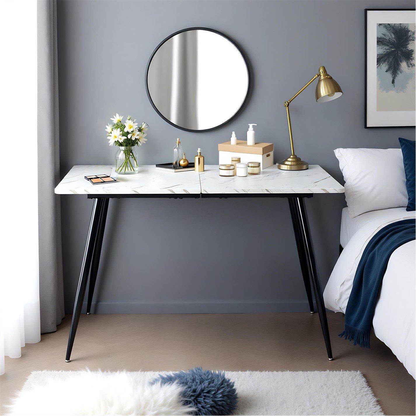 White - Urban Meuble - Modern Marble Dressing Table - 2