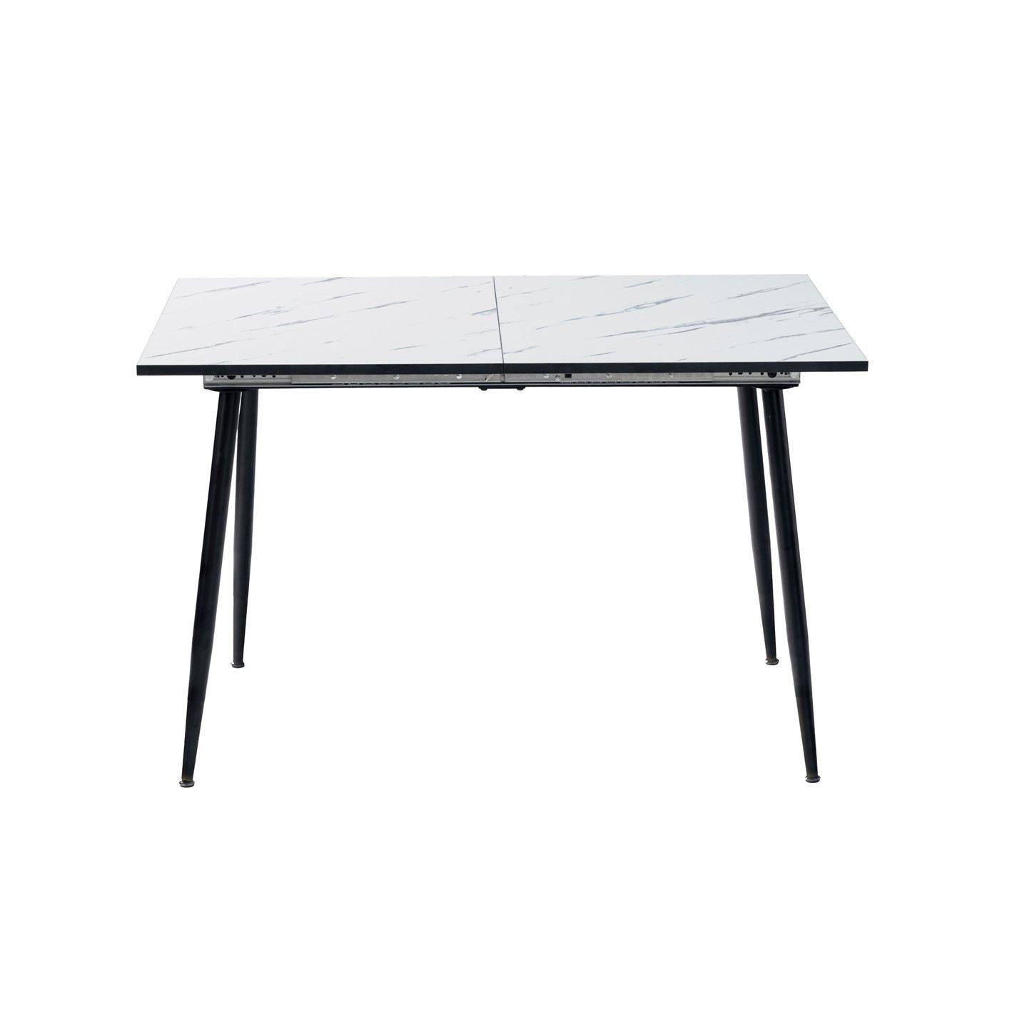 White - Urban Meuble - Extendable Marble Dressing Table - 2