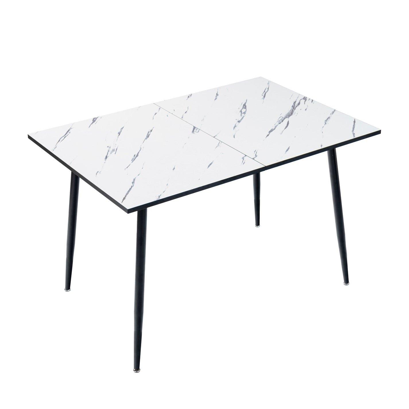 White - Urban Meuble - Extendable Marble Dressing Table - 3