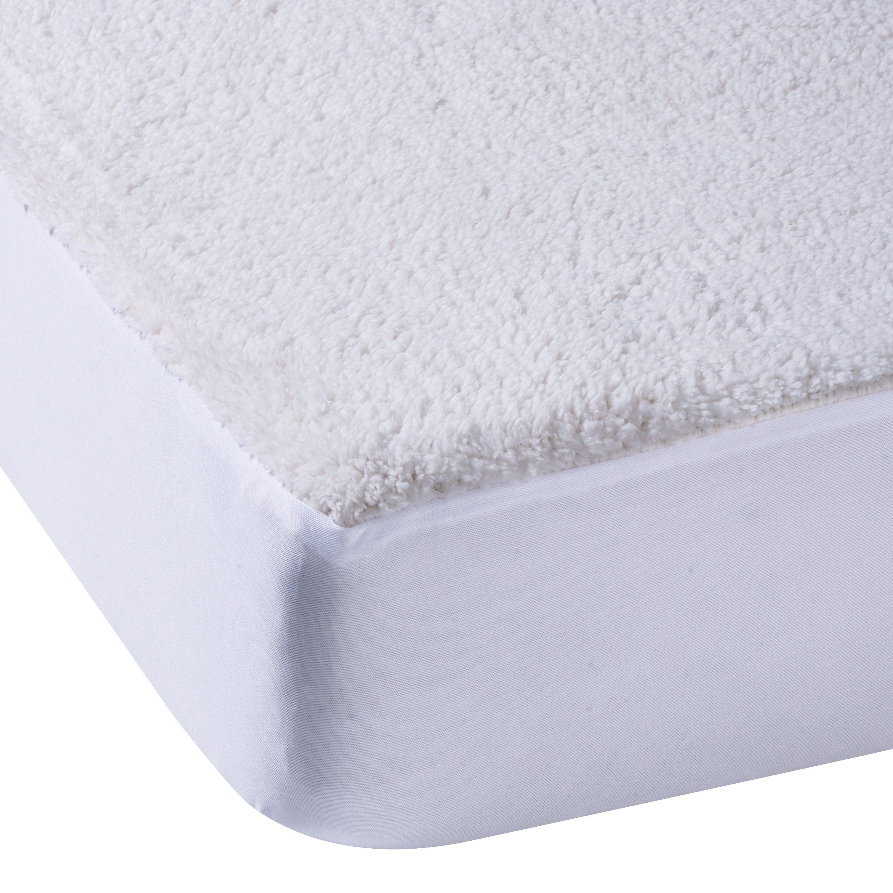 Cream - Catherine Lansfield - Thermal Sherpa Underblanket Under Fitted Sheet - 3