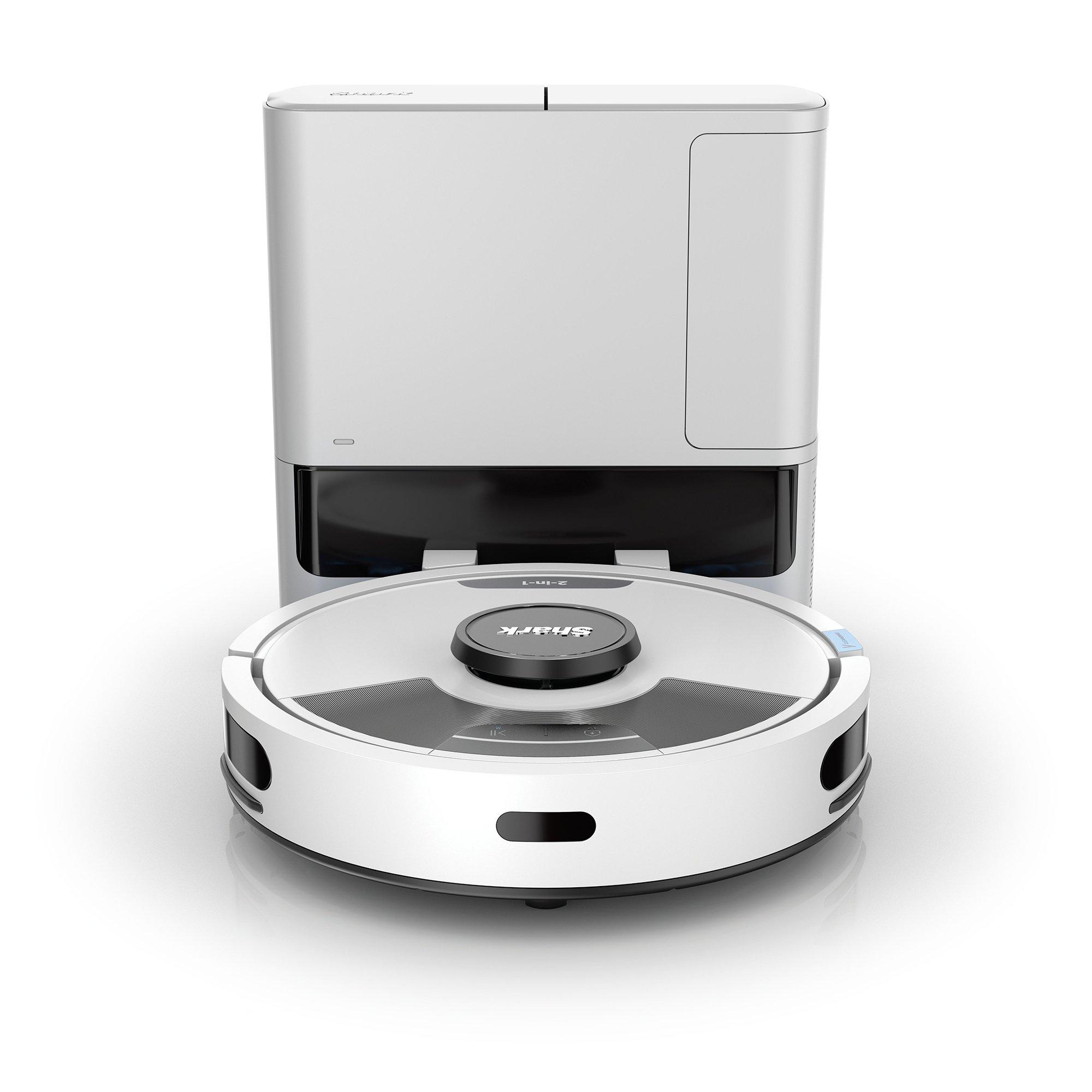 Shark  Matrix Plus 2-In-1 Self-Empty Robot Vacuum & Mop - White - N/A