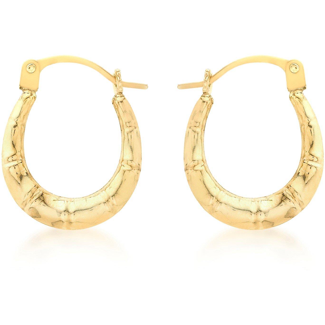 Gold - Be You - 9ct Mini Groove Hoops