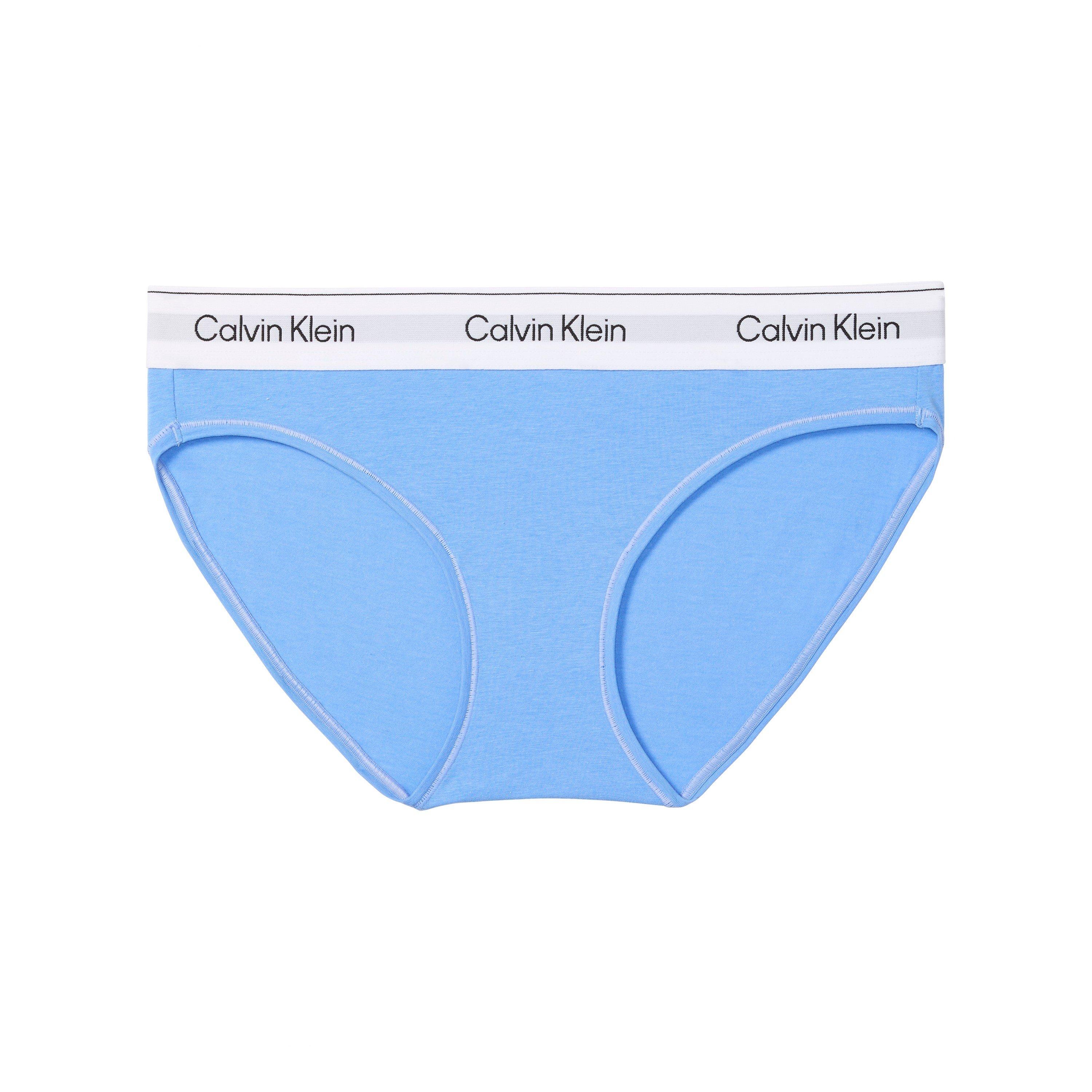 Calvin Klein Women's Brazilian Briefs - Blue Descent - 12 (M)