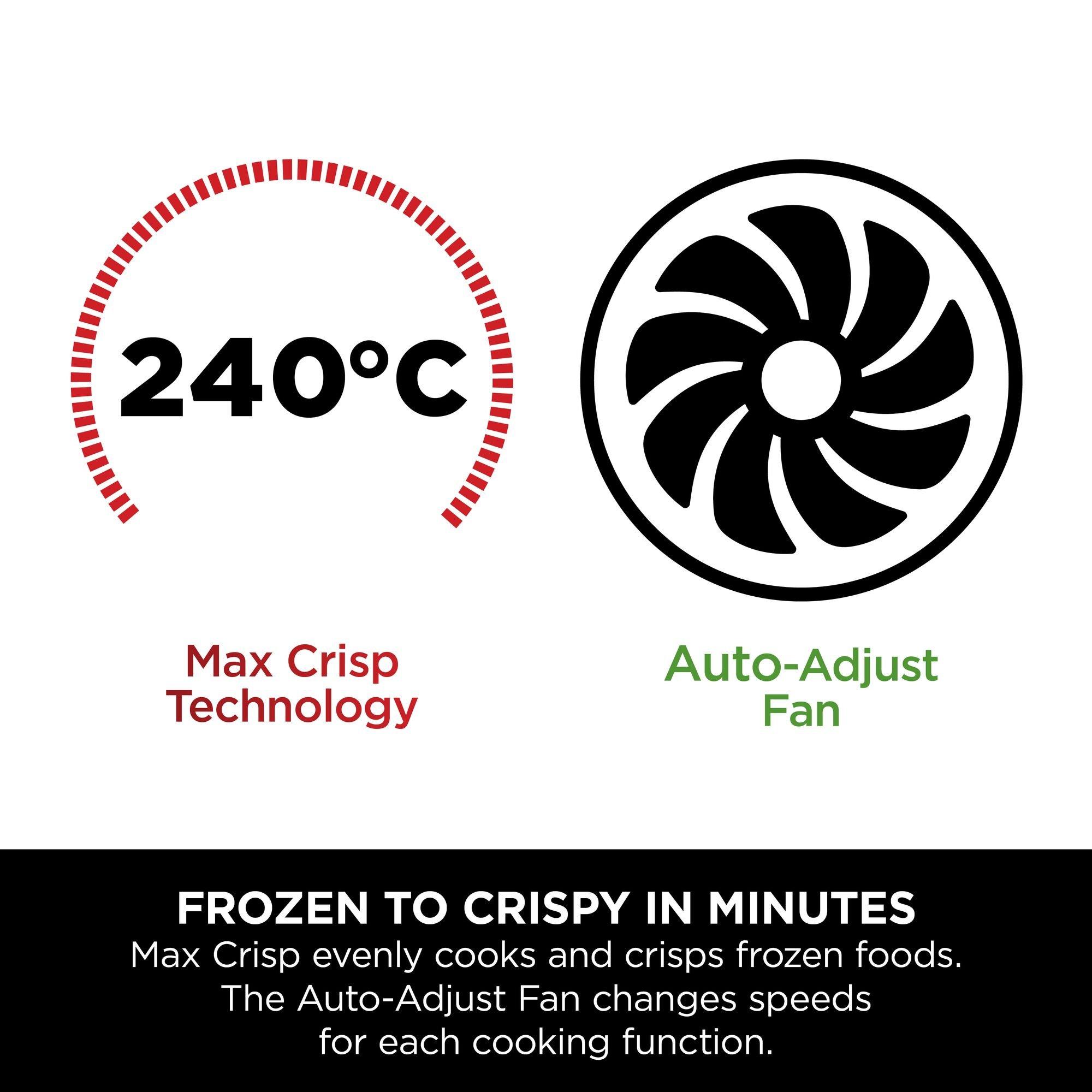 Gun Metal Grey - Ninja - 6-in-1 Dual Zone Air Fryer 7.6L DZ300UK - 15