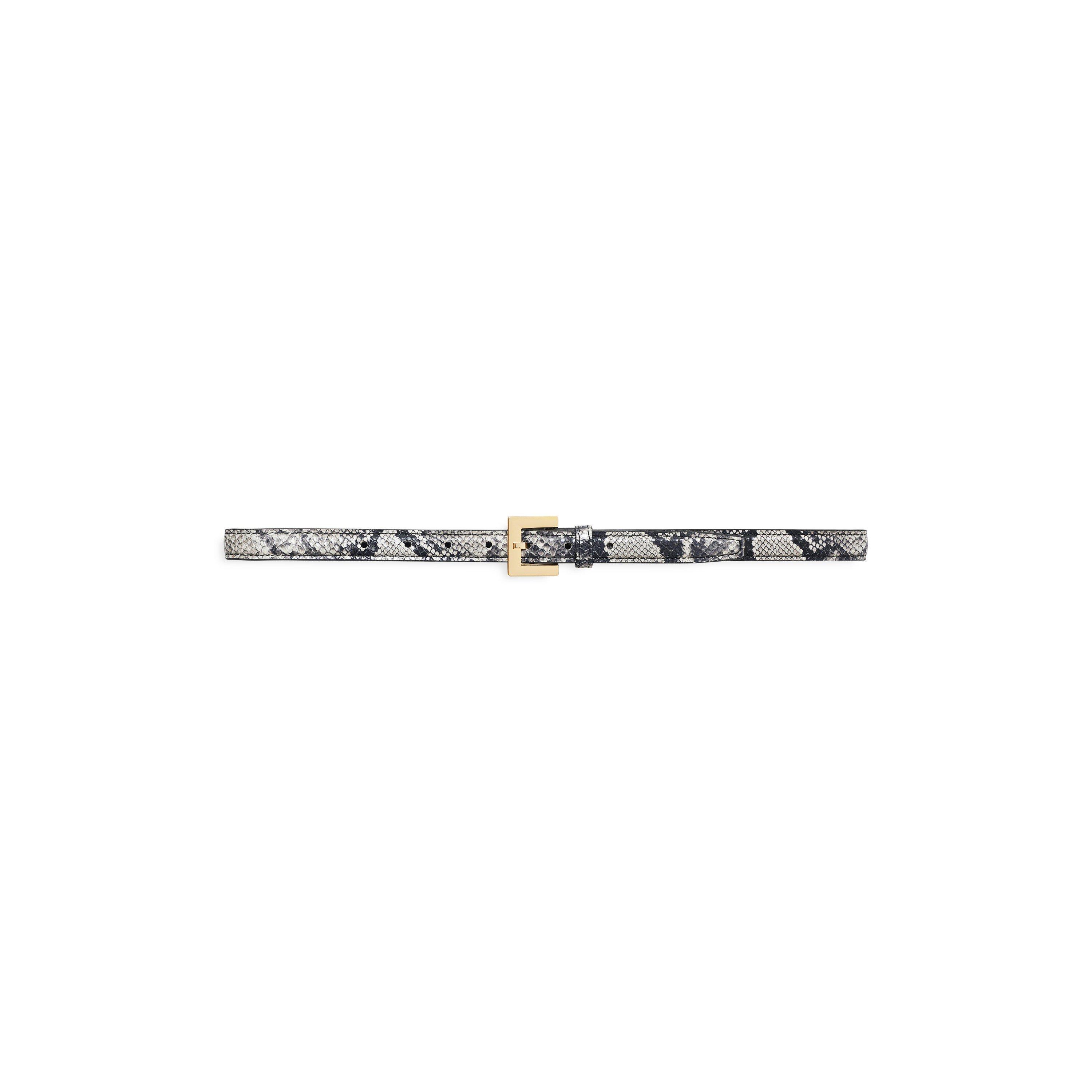 White/Black - Anine Bing - Anine Nicola Belt Ld61 - 1
