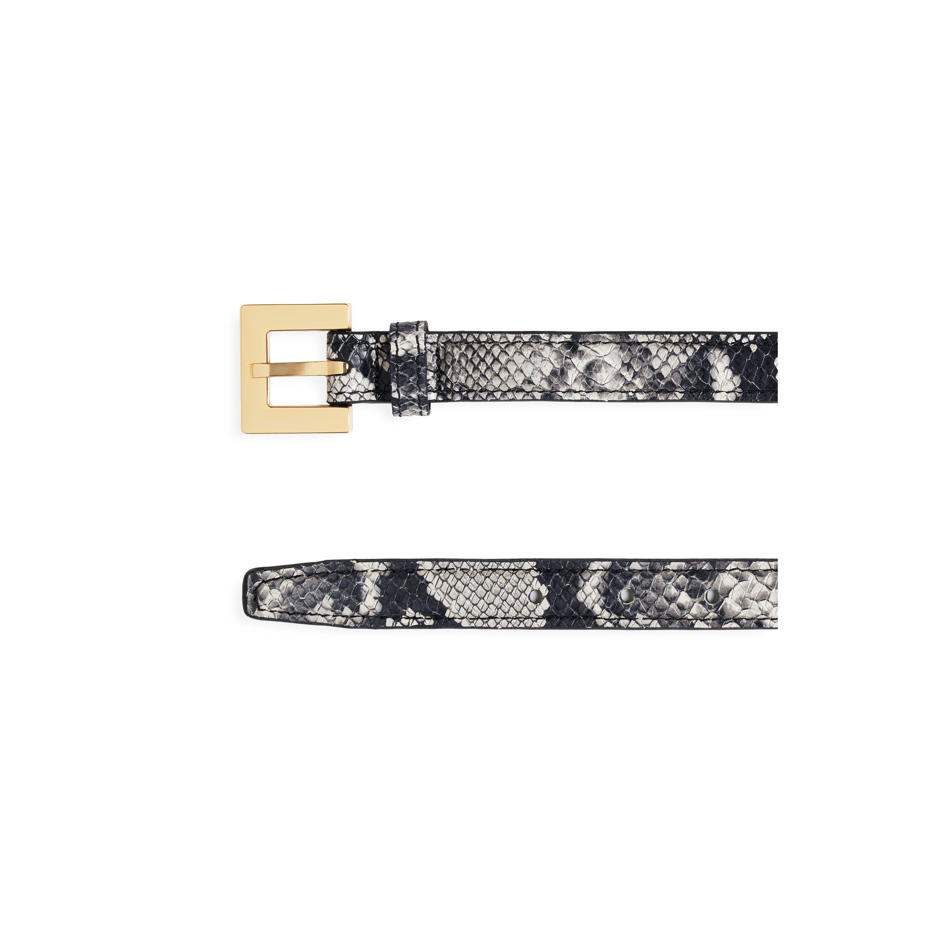 White/Black - Anine Bing - Anine Nicola Belt Ld61 - 4