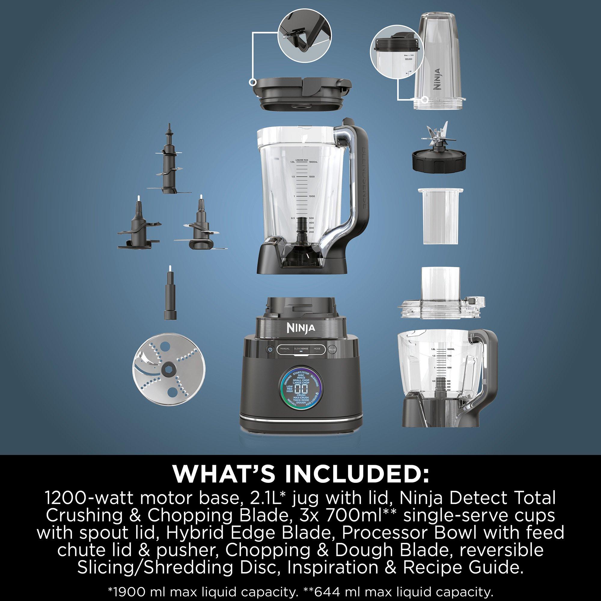 Black - Ninja - Detect Blender Processor Pro [TB401UK] - 15