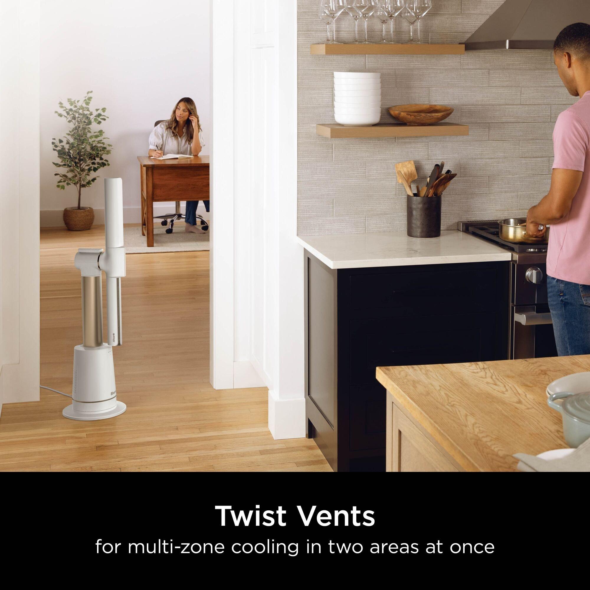 White - Shark - TurboBlade Multi-Directional Cooling Fan TF200SUKW - 11