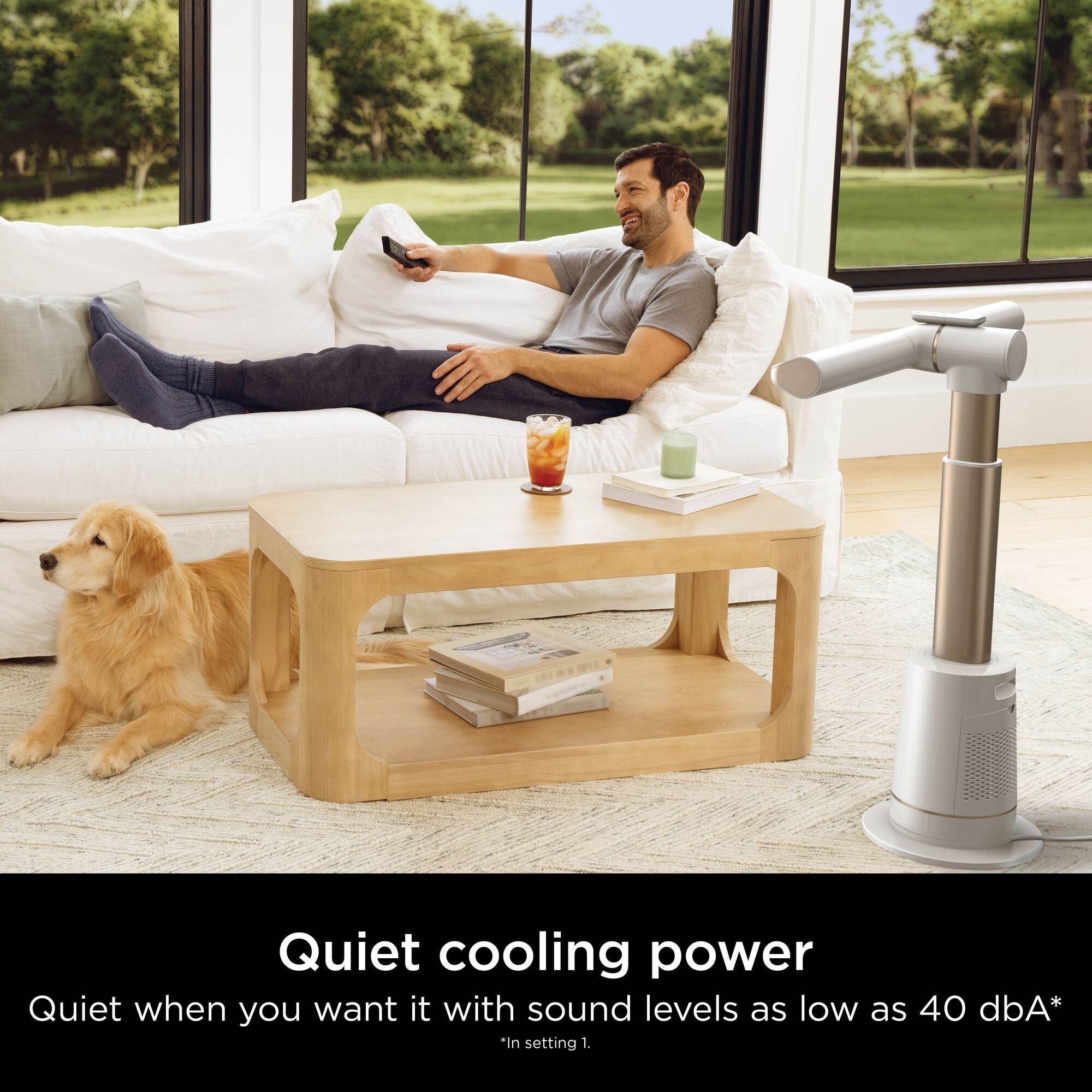 White - Shark - TurboBlade Multi-Directional Cooling Fan TF200SUKW - 7