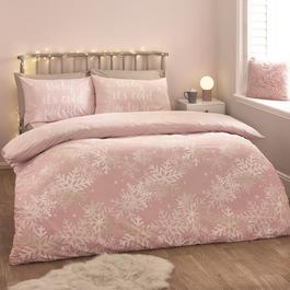 Catherine Lansfield Baby Its Cold Outside Reversible Duvet Cover Set