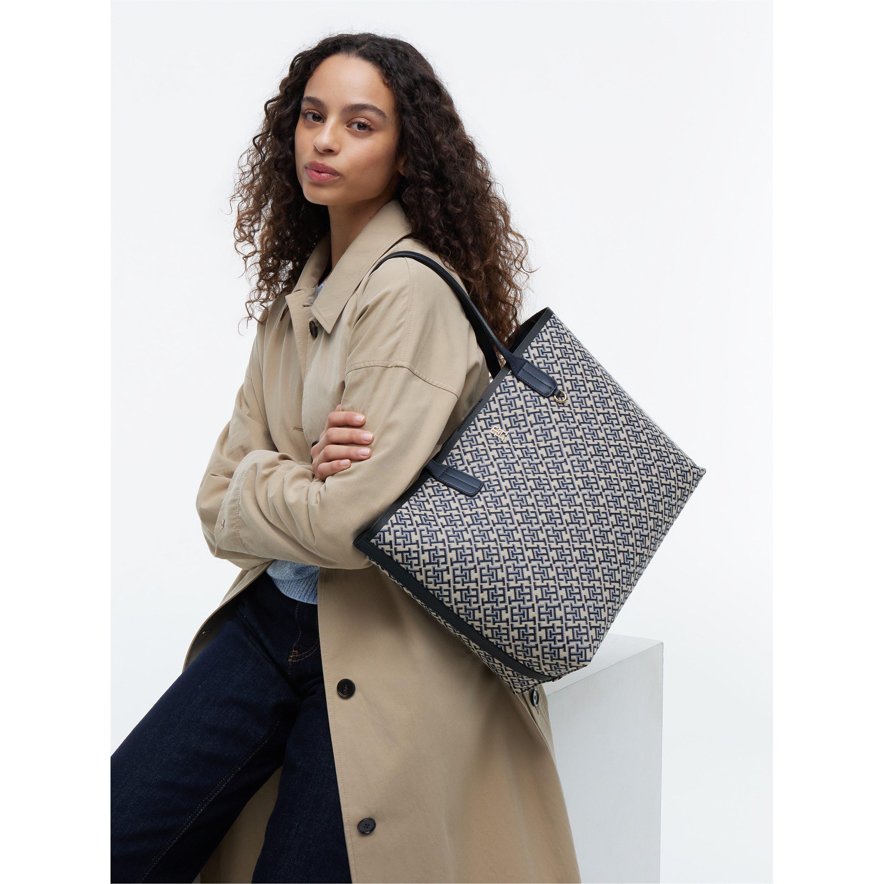 Blue Mono - Tommy Hilfiger - Women's Tote Bag - 2