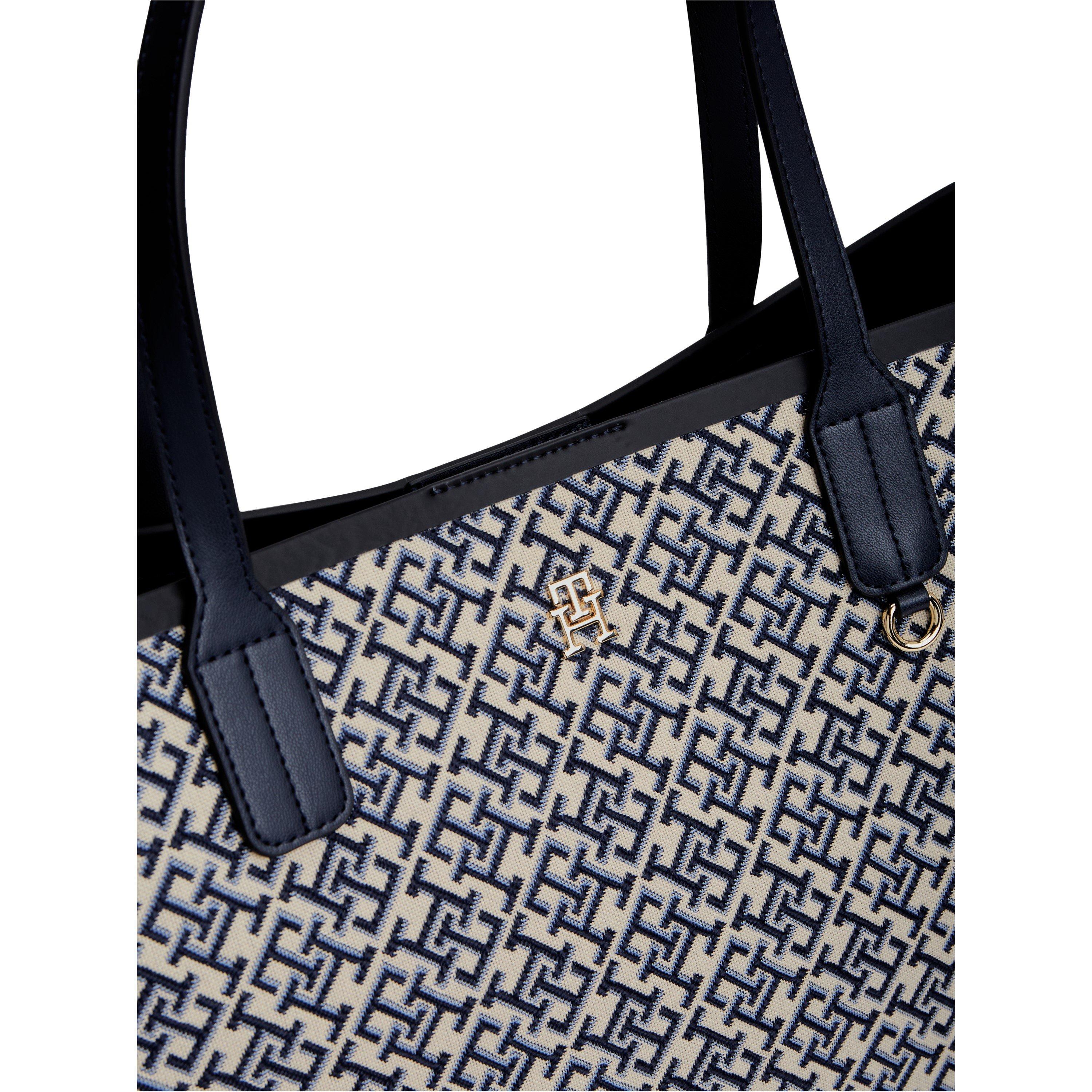 Blue Mono - Tommy Hilfiger - Women's Tote Bag - 3