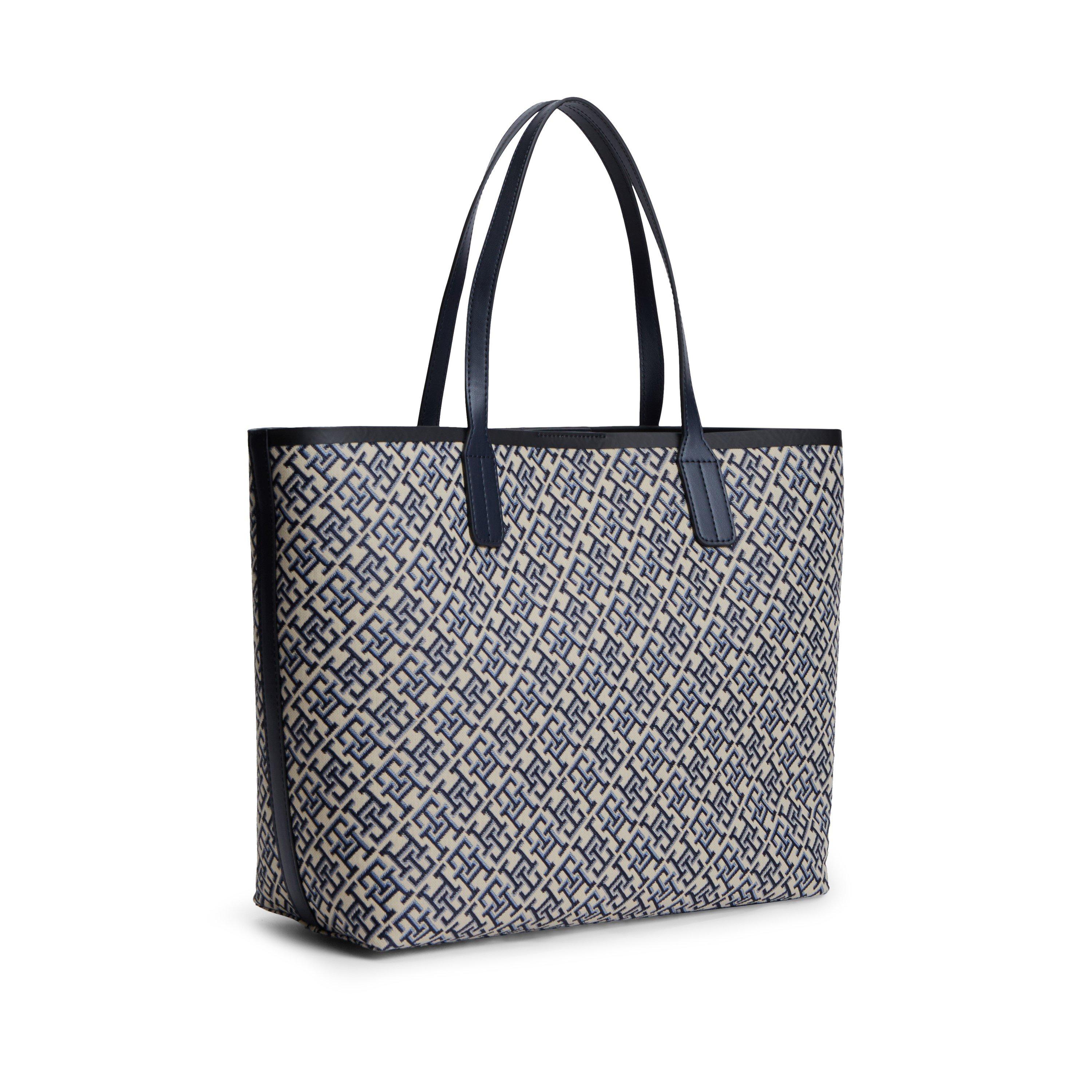 Blue Mono - Tommy Hilfiger - Women's Tote Bag - 5